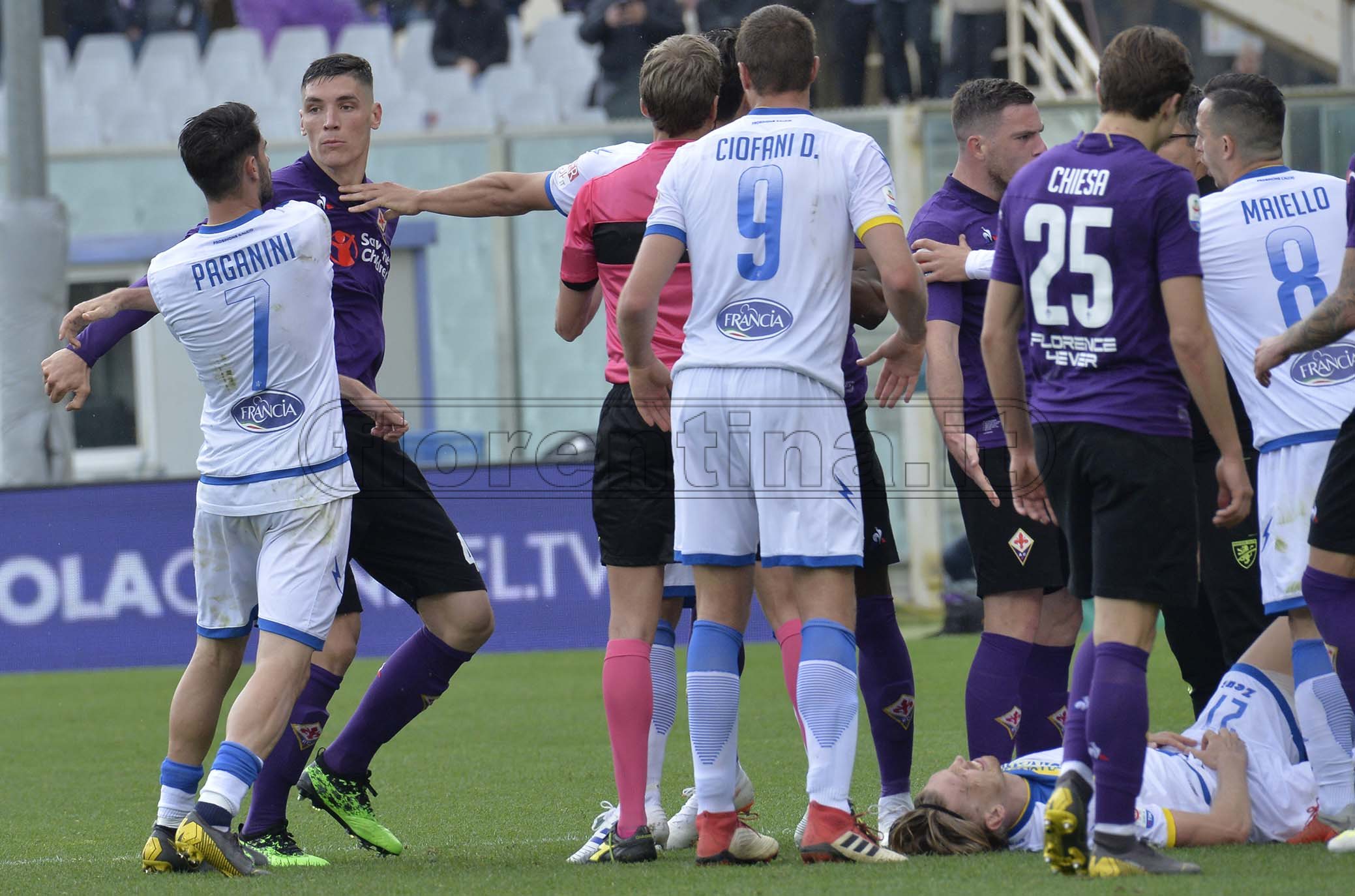 FIORENTINA-FROSINONE 07-04-2019 . GALASSI SILVANO/SILPRESS