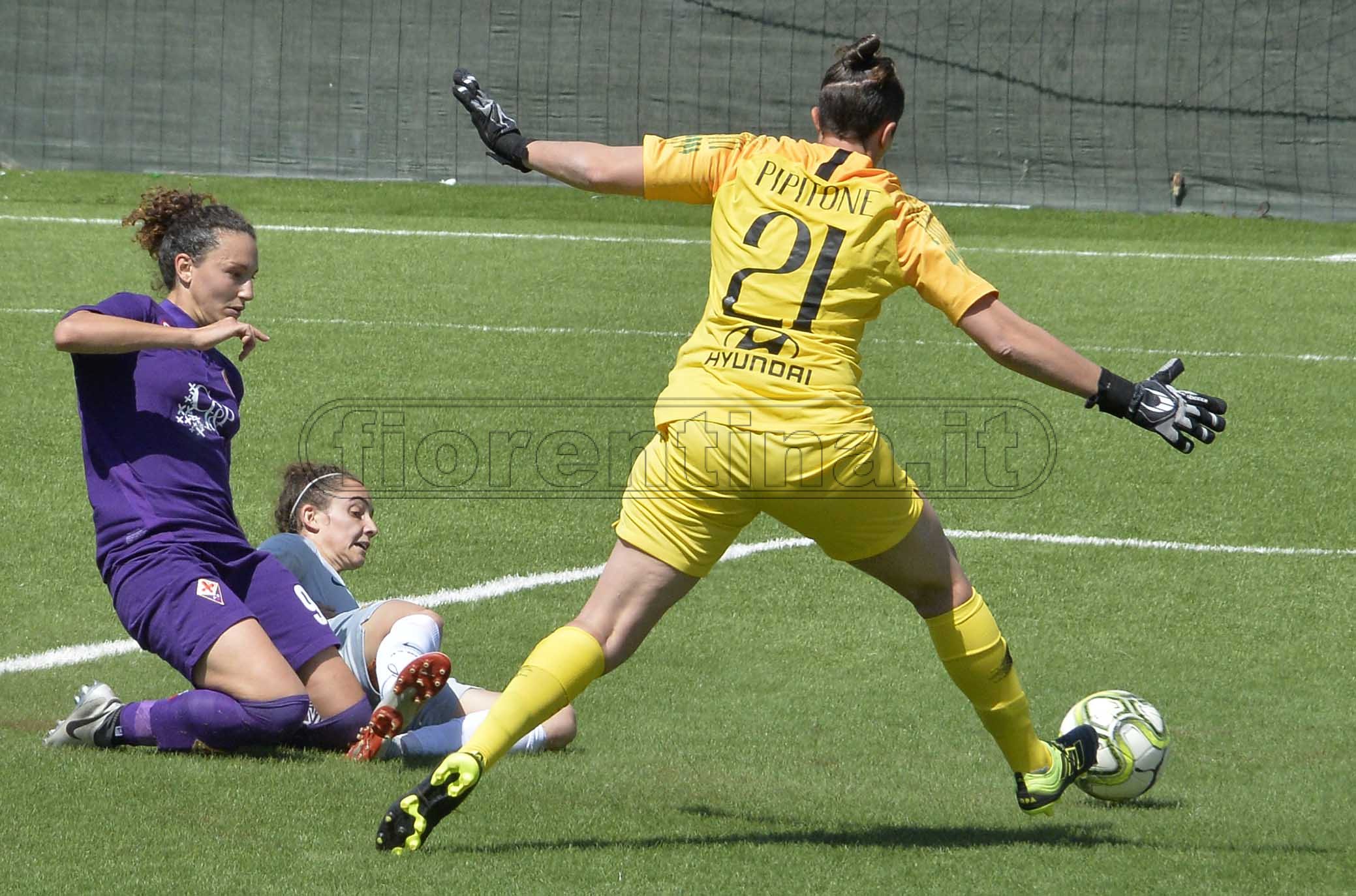 FIORENTINA WOMEN'S-ROMA 20-04-2019 GOL DI ILARIA MAURO. GALASSI SILVANO/SILPRESS