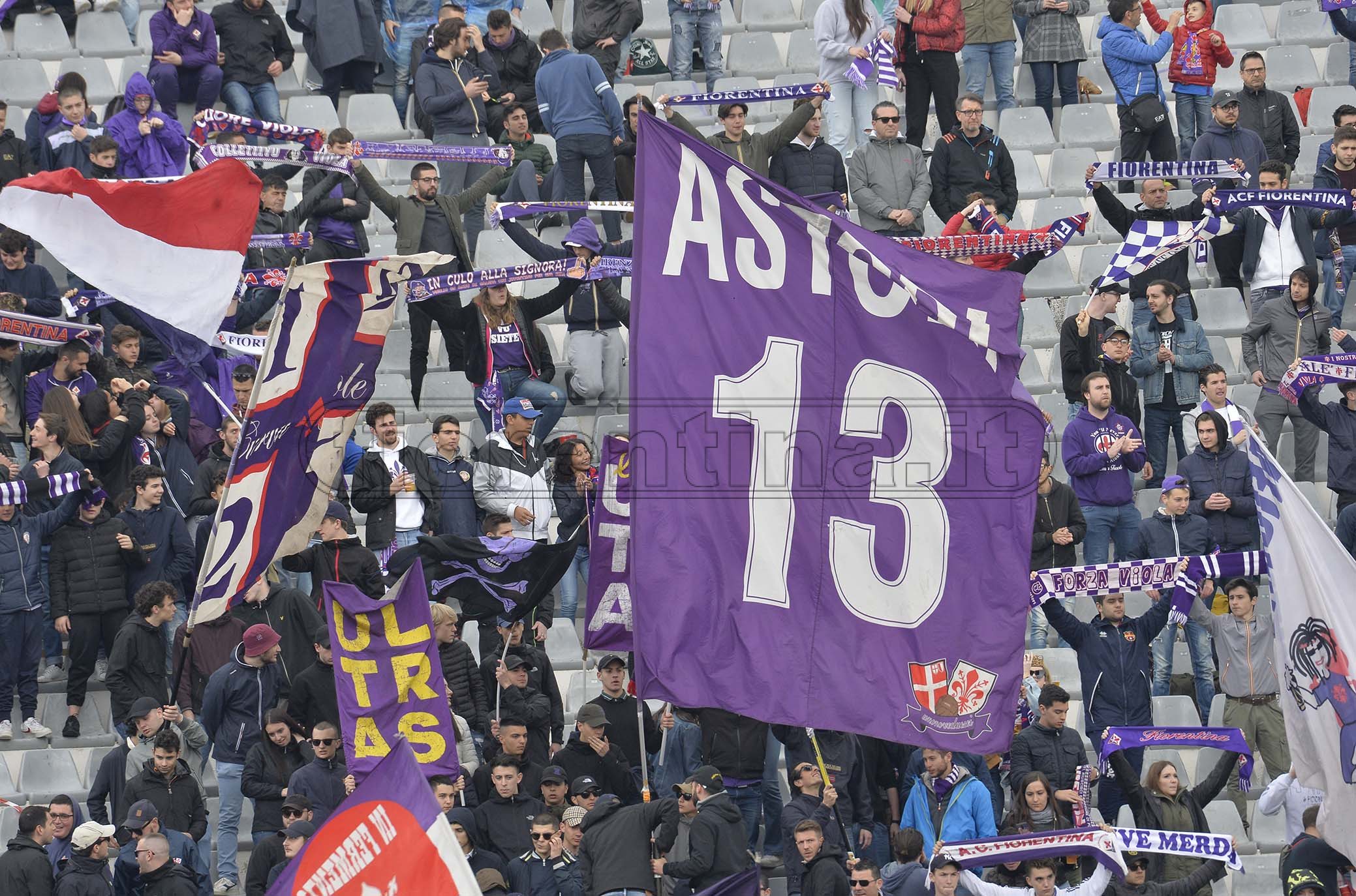FIORENTINA-FROSINONE 07-04-2019 TIFOSI. GALASSI SILVANO/SILPRESS
