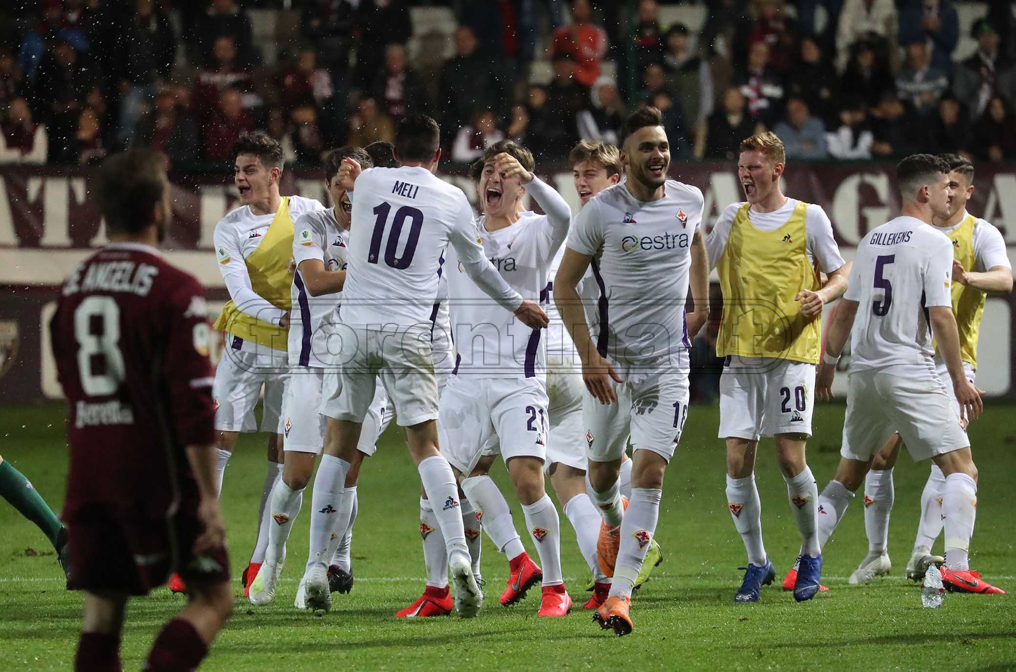 TORINO PRIMAVERA-FIORENTINA PRIMAVERA ESULTANZA PER LA COPPA ITALIA VINTA. GALASSI SILVANO/SILPRESS