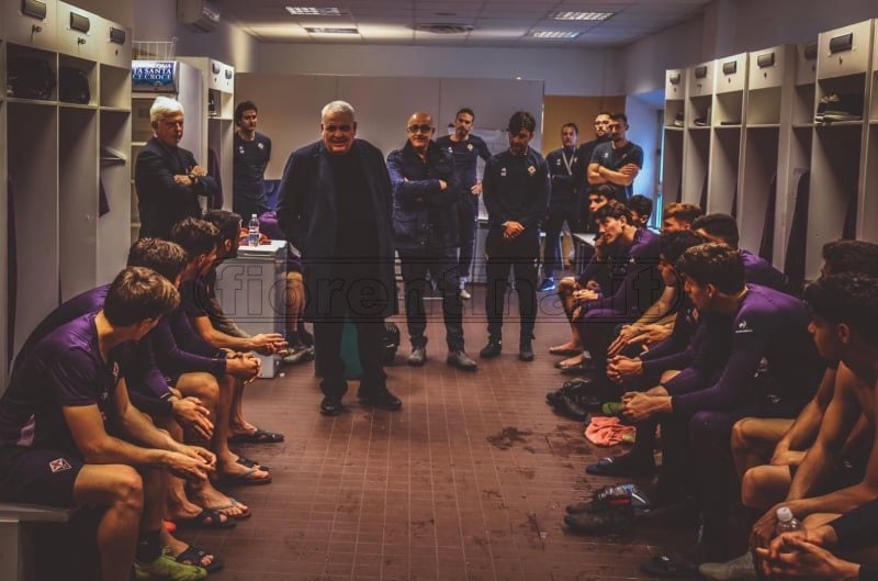Primavera, allenamento della vigilia al Franchi. Corvino carica la squadra (FOTO)
