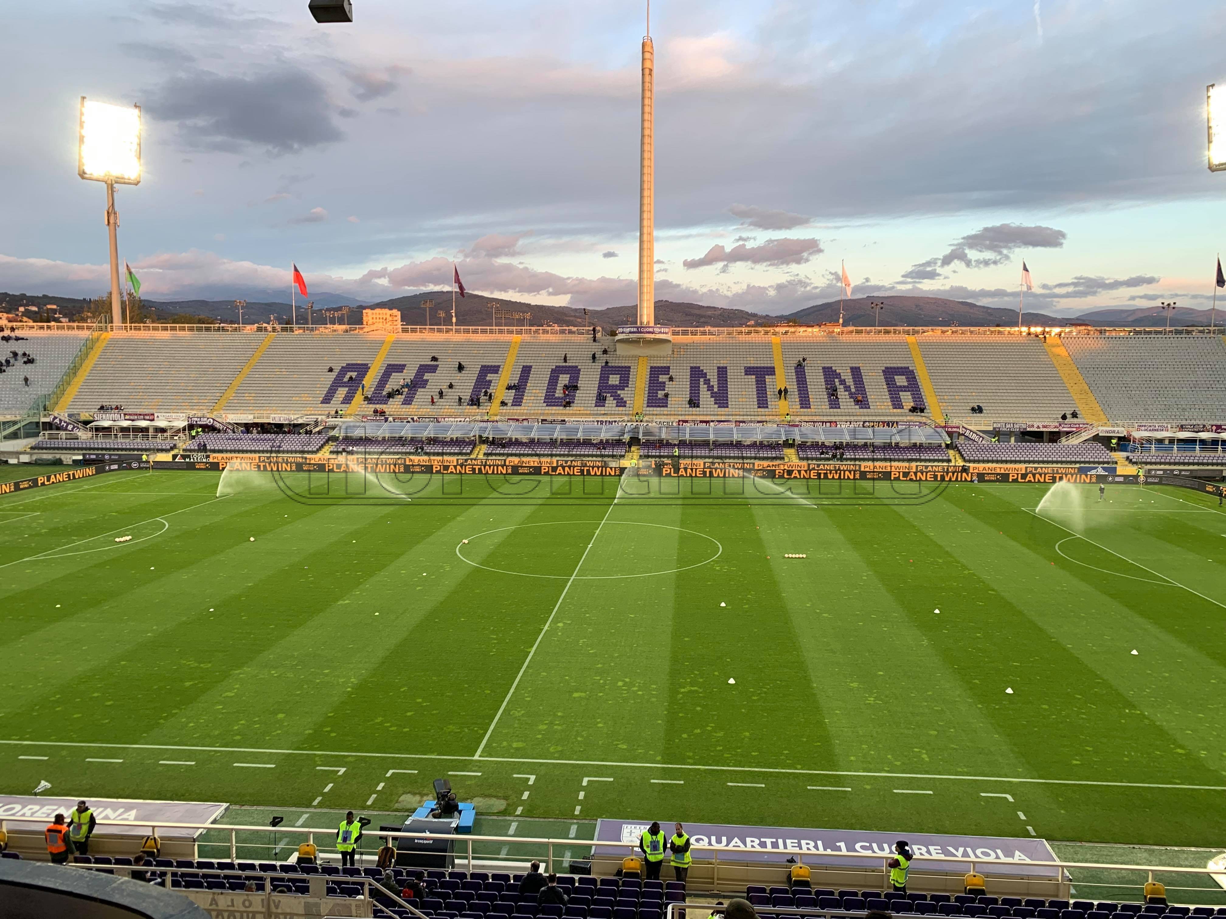 Franchi semivuoto, Fiorentina-Sassuolo tra pochi intimi (Foto)