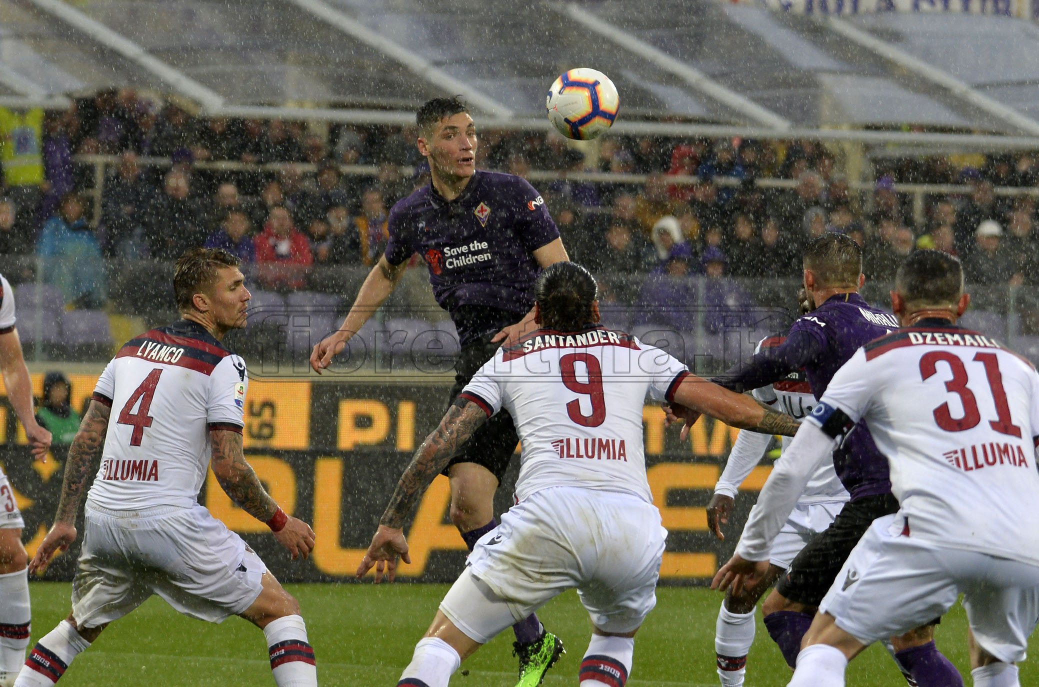 Qui Bologna, recuperato Santander. Differenziato per Krejci, Dzemaili fermato dall'influenza
