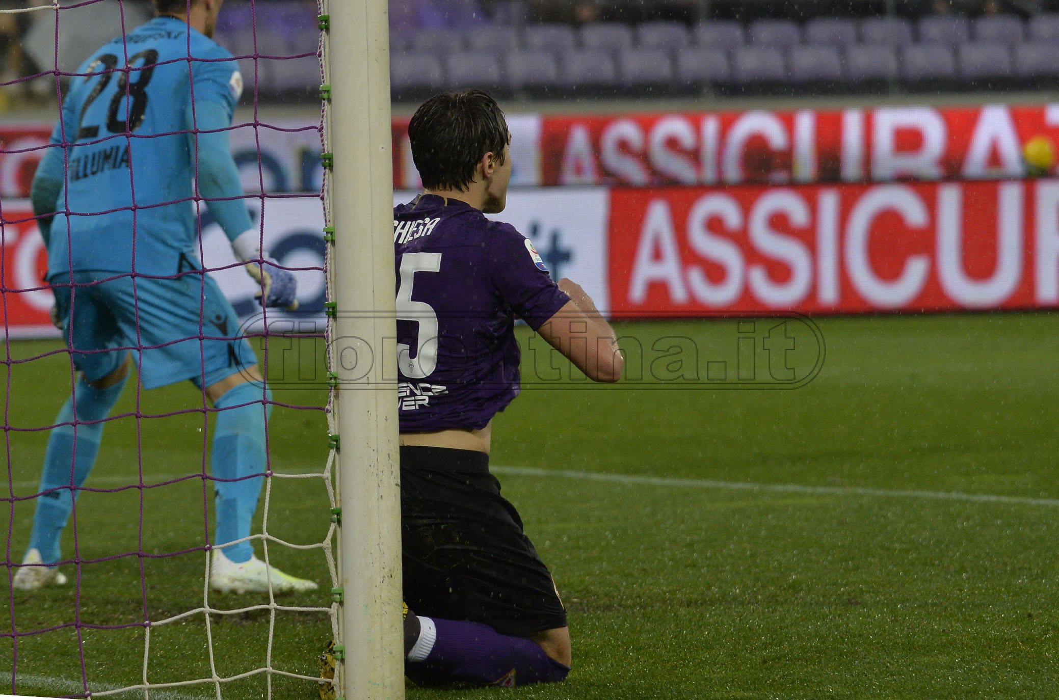 FIORENTINA-BOLOGNA 14-04-2019 FEDERICO CHIESA DELUSO. GALASSI SILVANO/SILPRESS