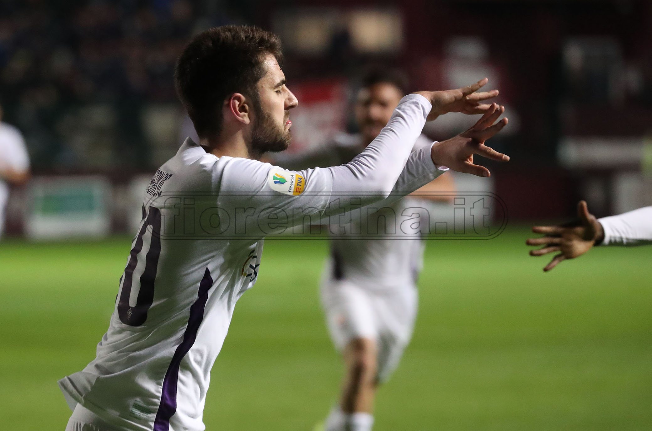 TORINO PRIMAVERA-FIORENTINA PRIMAVERA ESULTANZA DI JOSIP MAGANJIC. GALASSI SILVANO/SILPRESS