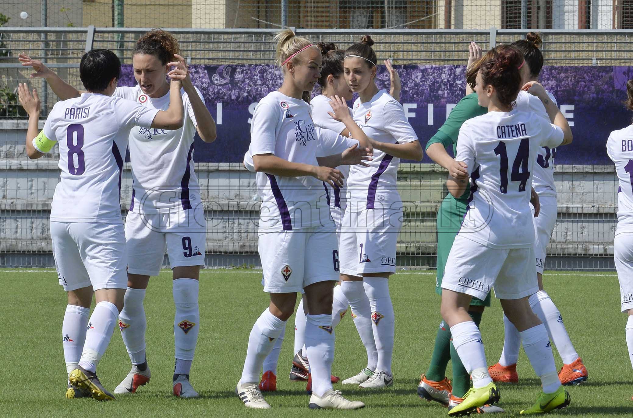 Fiorentina Women's, a fine primo tempo è parità con la Roma