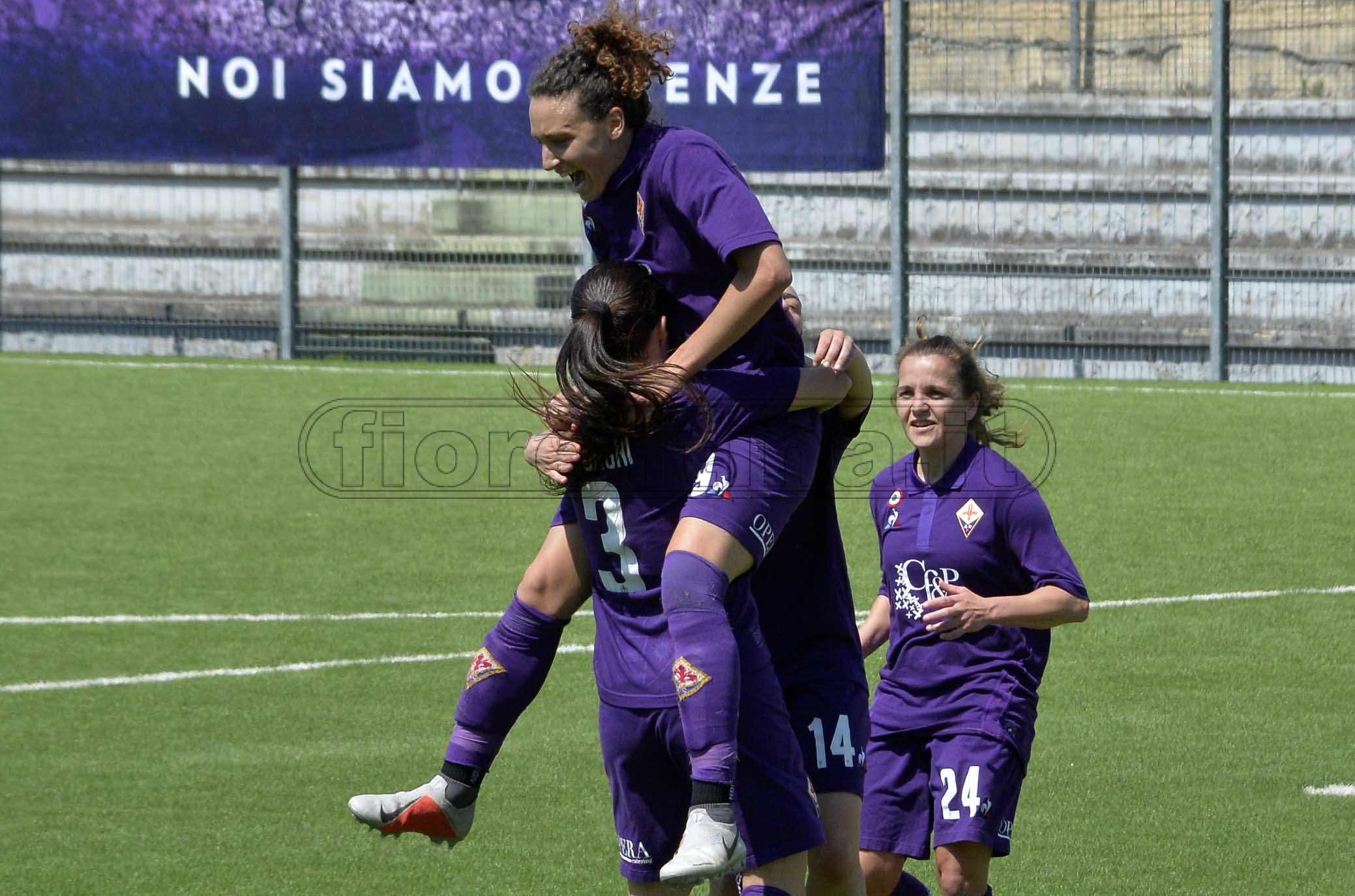 FIORENTINA WOMEN'S-ROMA 20-04-2019 ESULTANZA DI ILARIA MAURO. GALASSI SILVANO/SILPRESS