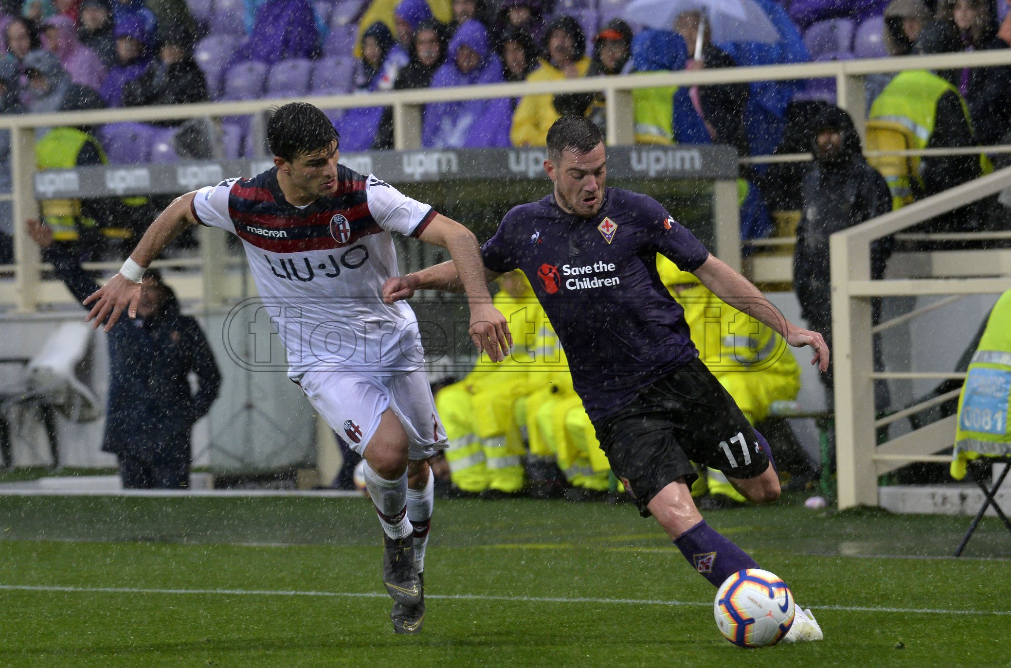 FIORENTINA-BOLOGNA 14-04-2019 JORDAN VERETOUT. GALASSI SILVANO/SILPRESS