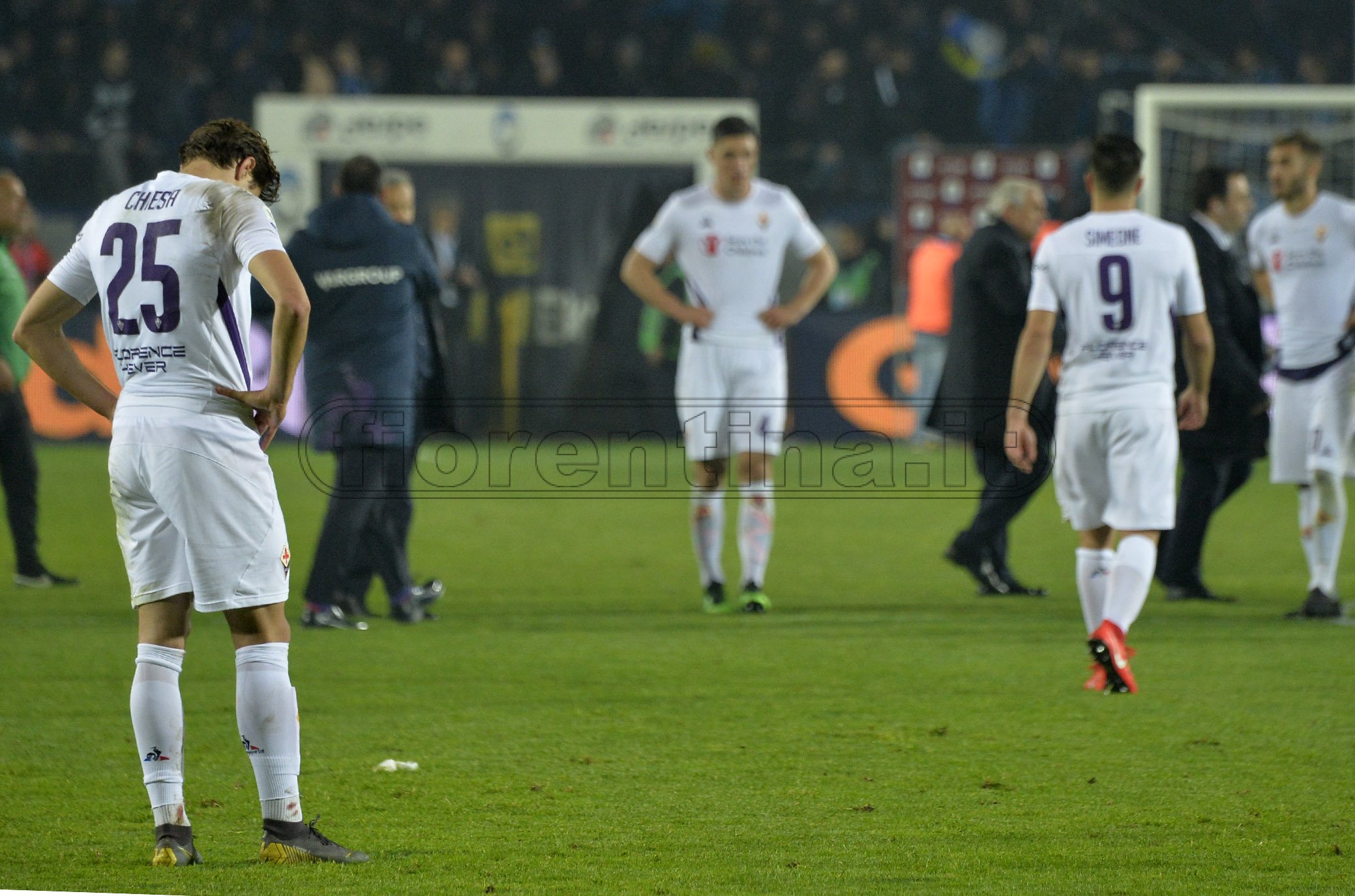 ATALANTA-FIORENTINA COPPA ITALIA 25-04-2019. FEDERICO CHIESA DELUSO. GALASSI SILVANO/SILPRESS