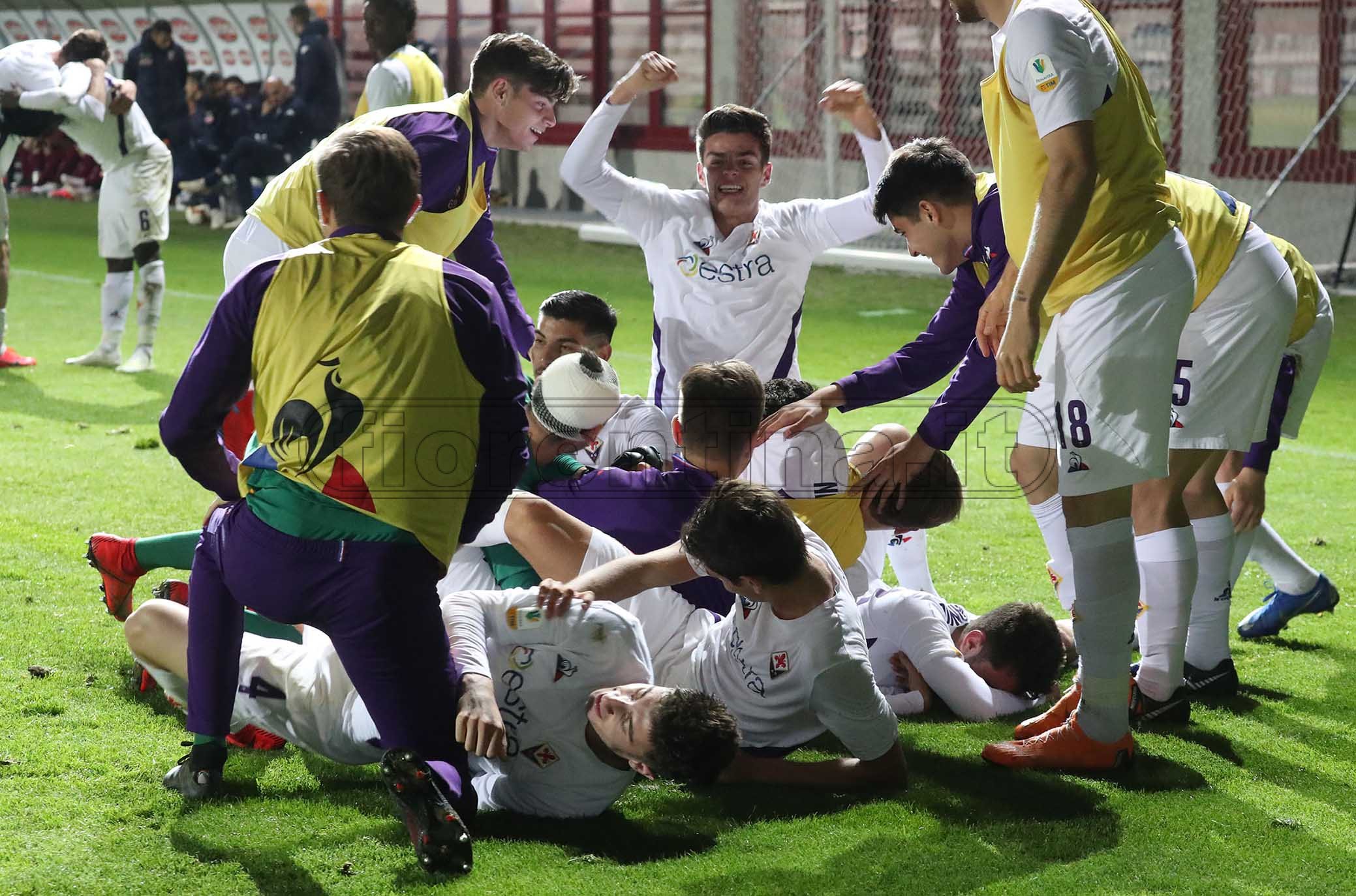 TORINO PRIMAVERA-FIORENTINA PRIMAVERA ESULTANZA PER LA COPPA ITALIA VINTA. GALASSI SILVANO/SILPRESS