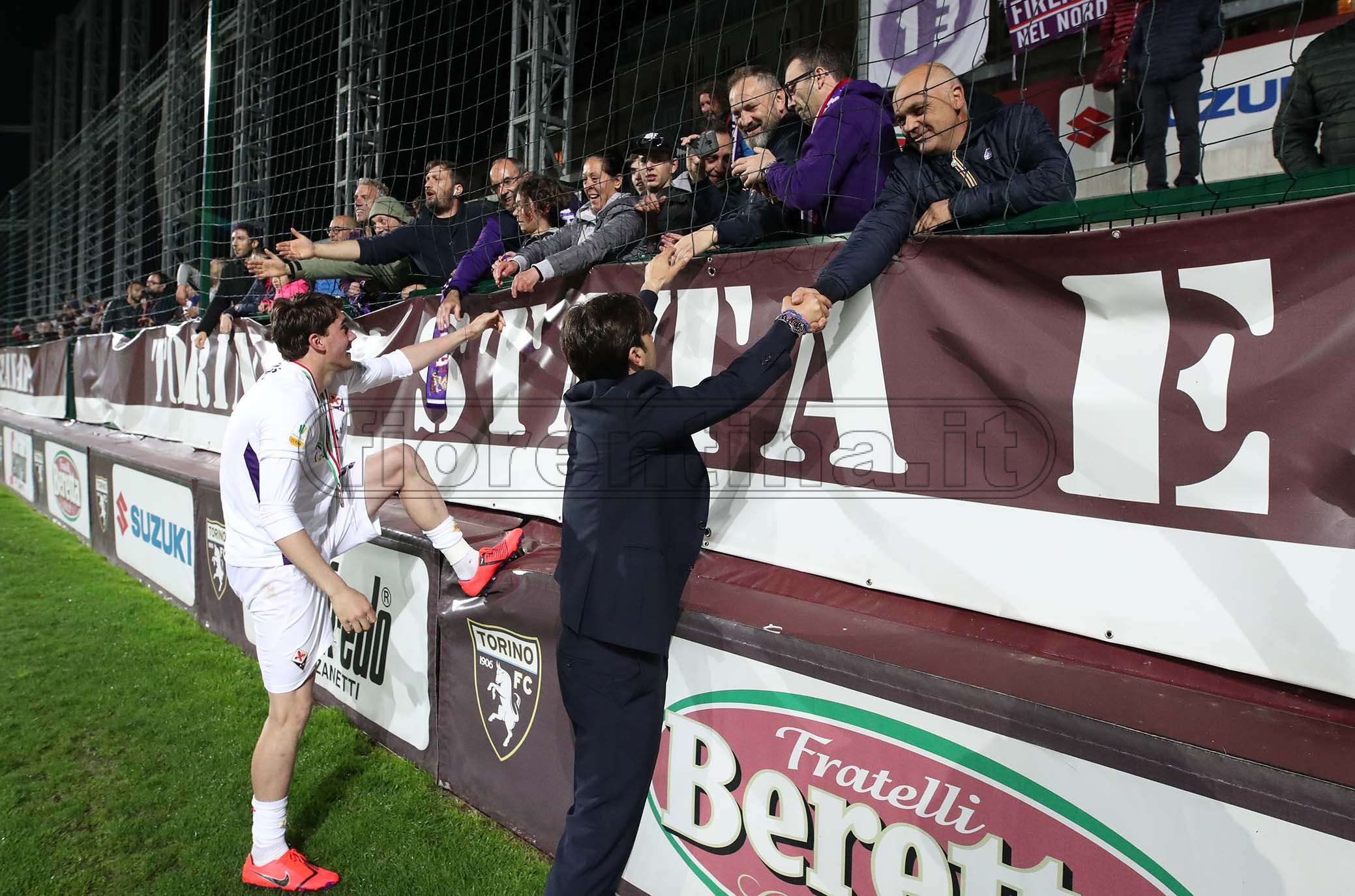 TORINO PRIMAVERA-FIORENTINA PRIMAVERA ESULTANZA PER LA COPPA ITALIA VINTA. GALASSI SILVANO/SILPRESS