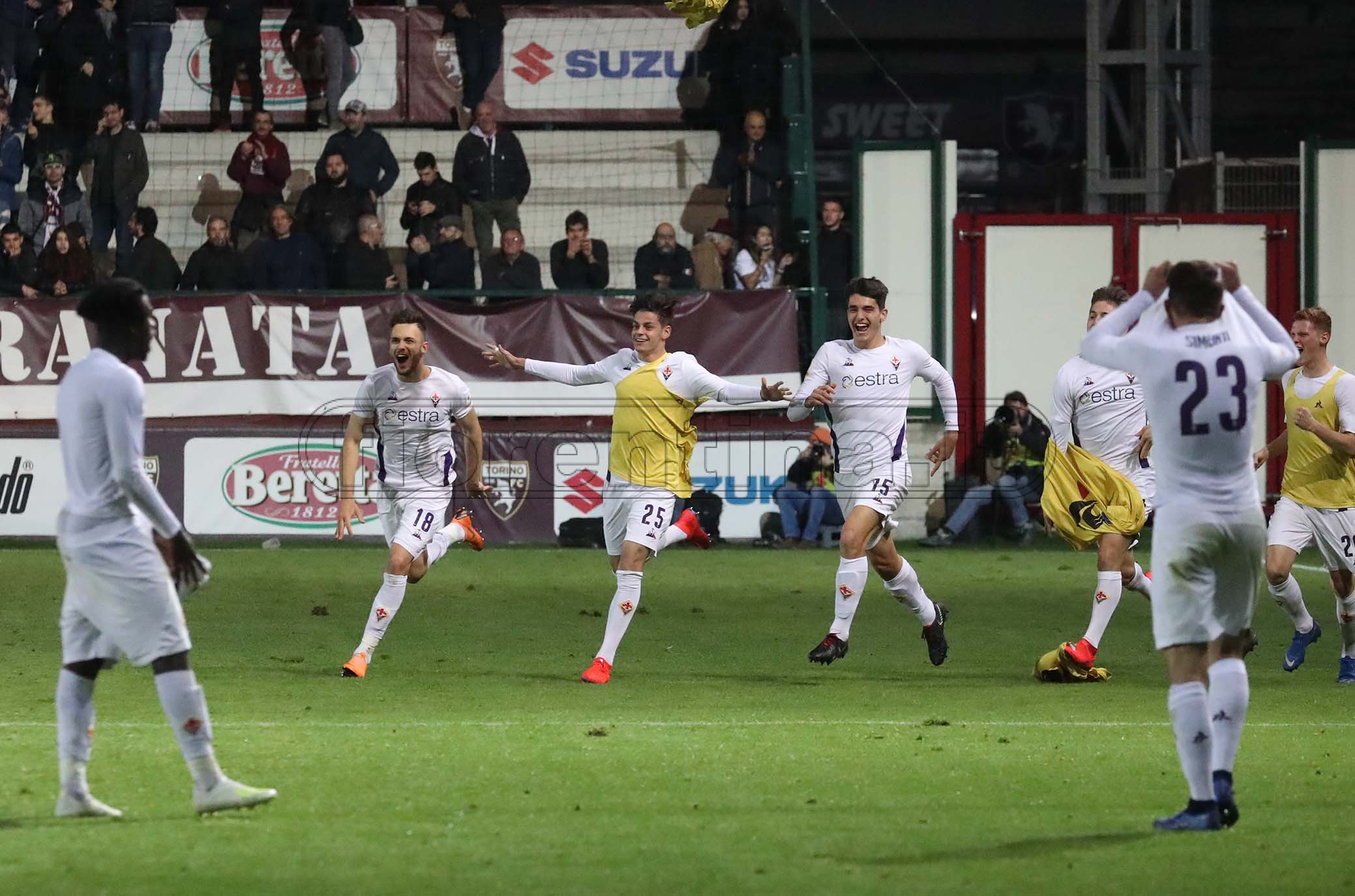 TORINO PRIMAVERA-FIORENTINA PRIMAVERA ESULTANZA PER LA COPPA ITALIA VINTA. GALASSI SILVANO/SILPRESS