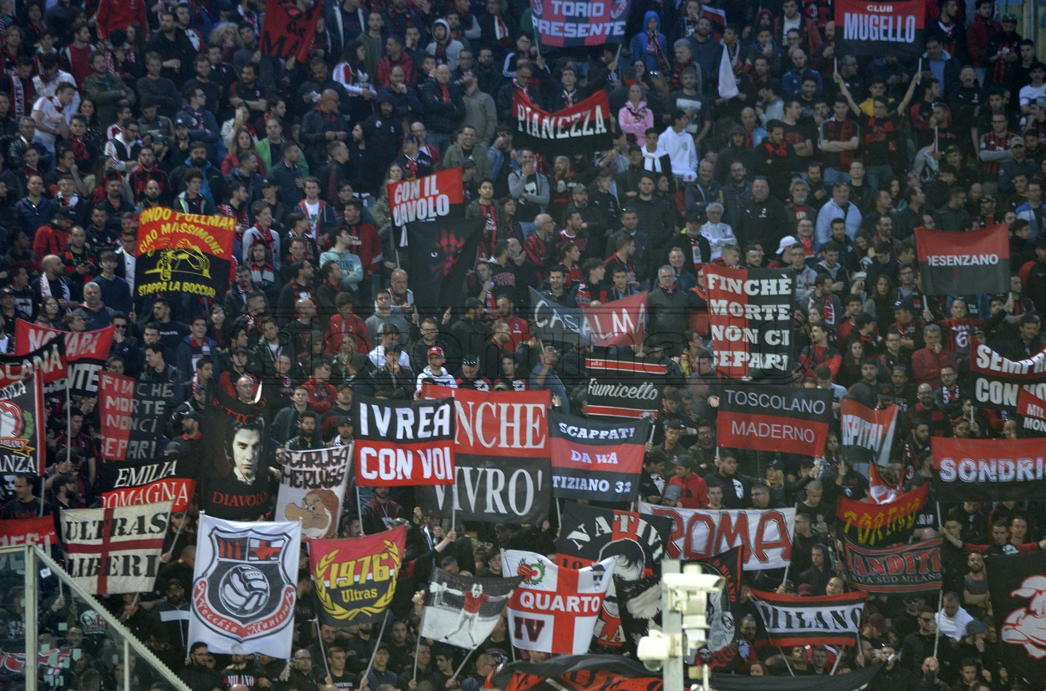 FIORENTINA-MILAN 11-05-2019 TIFOSI MILANISTI. GALASSI SILVANO/SILPRESS