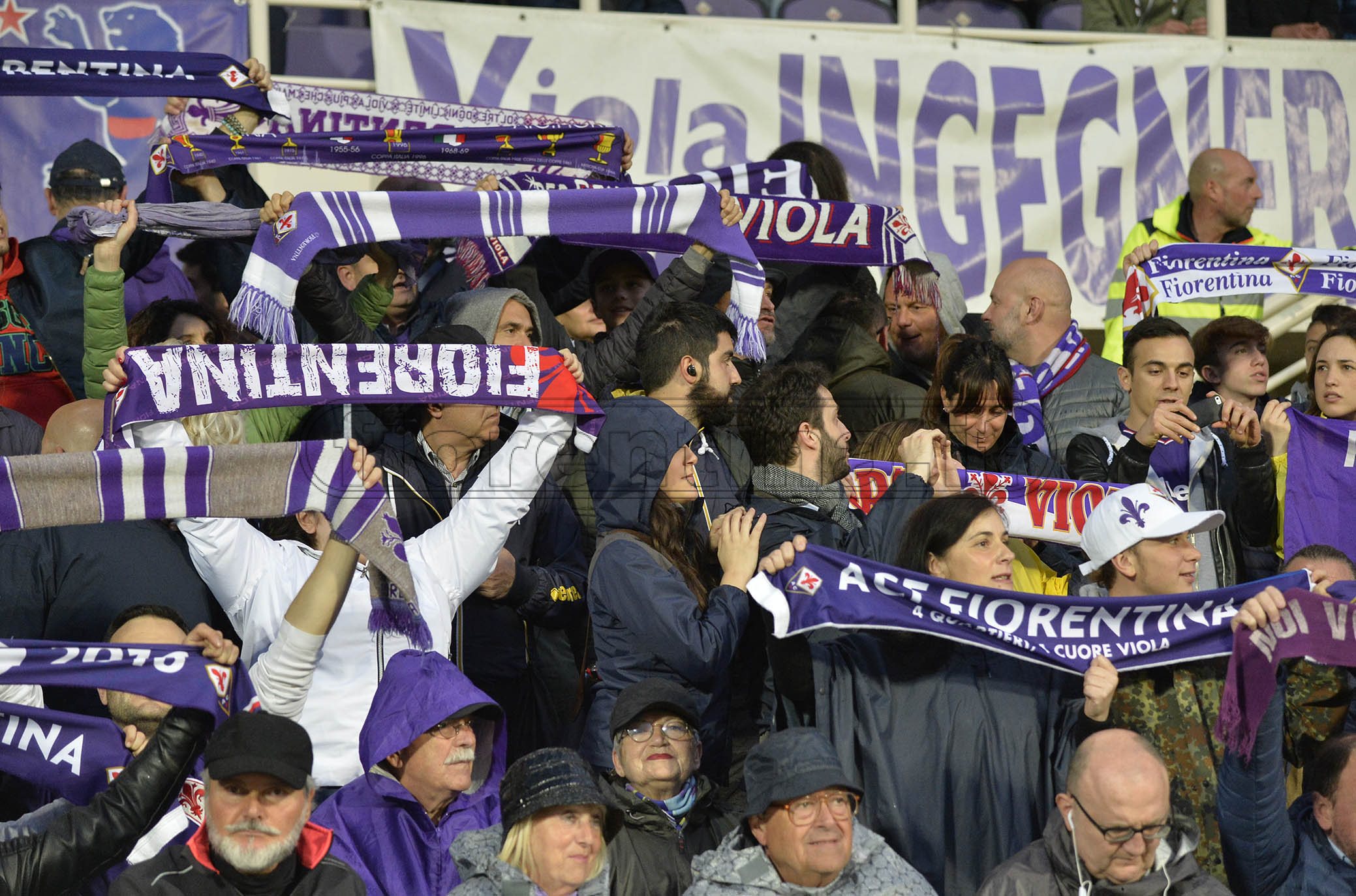 FIORENTINA-GENOA 26-09-2019 TIFOSI DELLA FIORENTINA. GALASSI SILVANO/SILPRESS