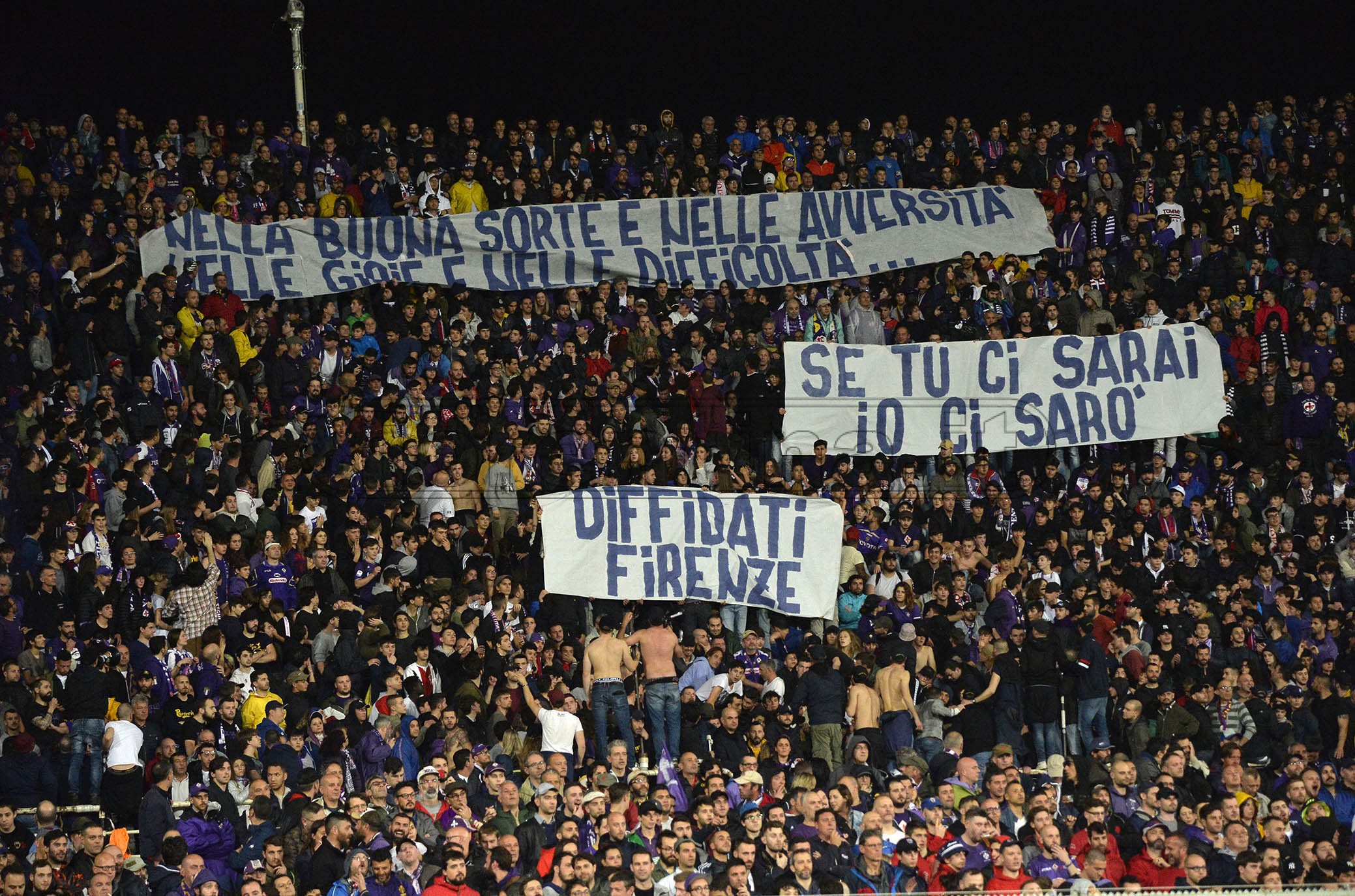 FIORENTINA-GENOA 26-09-2019 TIFOSI DELLA FIORENTINA. GALASSI SILVANO/SILPRESS