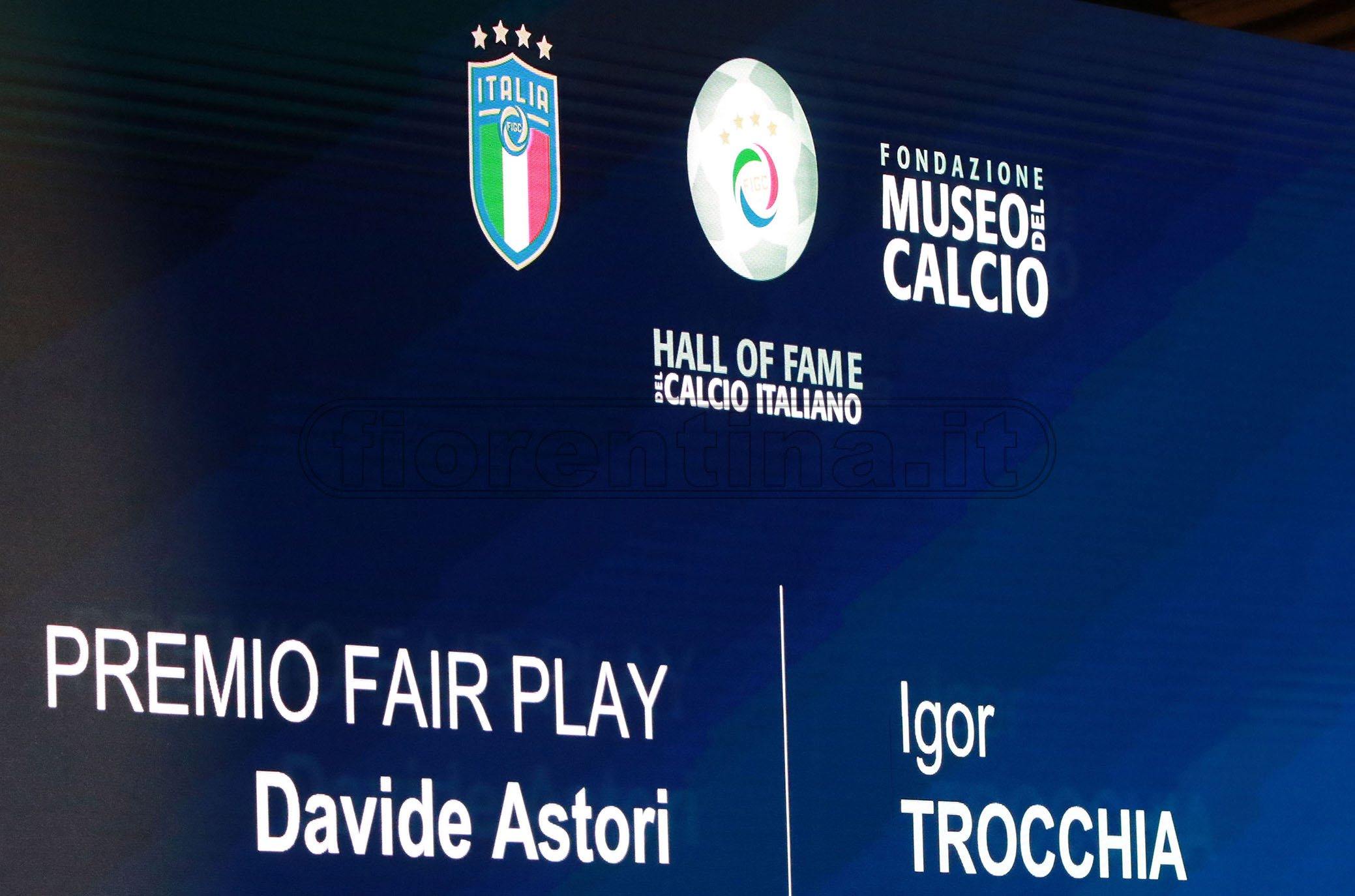 Hall of Fame del calcio italiano: le immagini della cerimonia in Palazzo Vecchio (FOTO)