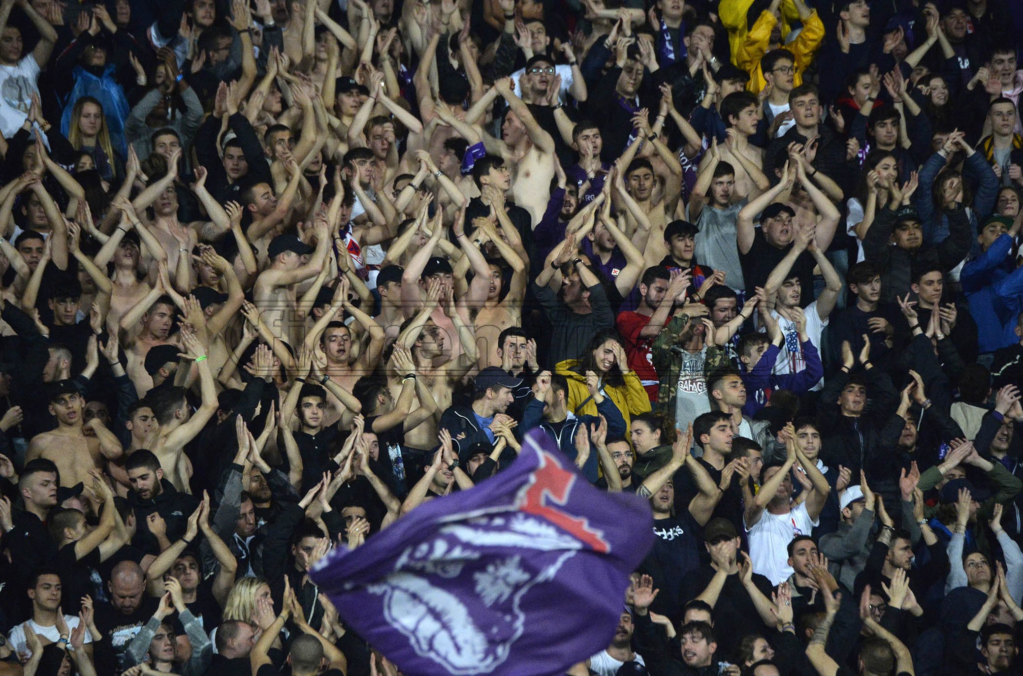 FIORENTINA-GENOA 26-09-2019 TIFOSI DELLA FIORENTINA. GALASSI SILVANO/SILPRESS