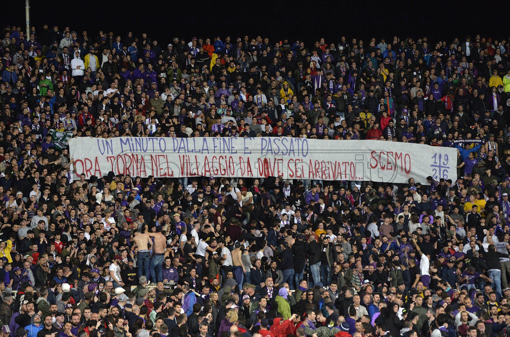 FIORENTINA-GENOA 26-09-2019 TIFOSI DELLA FIORENTINA. GALASSI SILVANO/SILPRESS