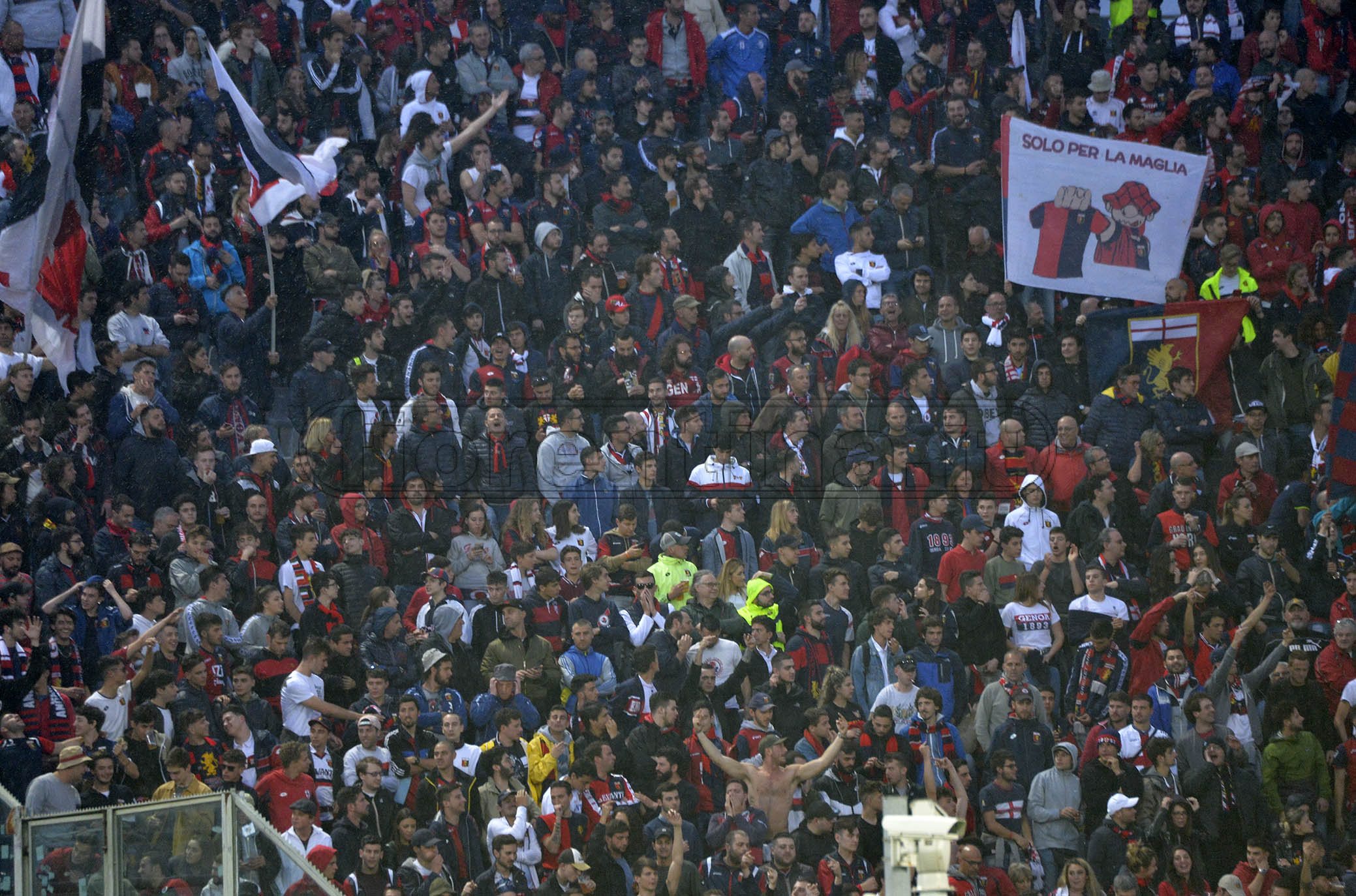 FIORENTINA-GENOA 26-09-2019 TIFOSI DEL GENOA. GALASSI SILVANO/SILPRESS