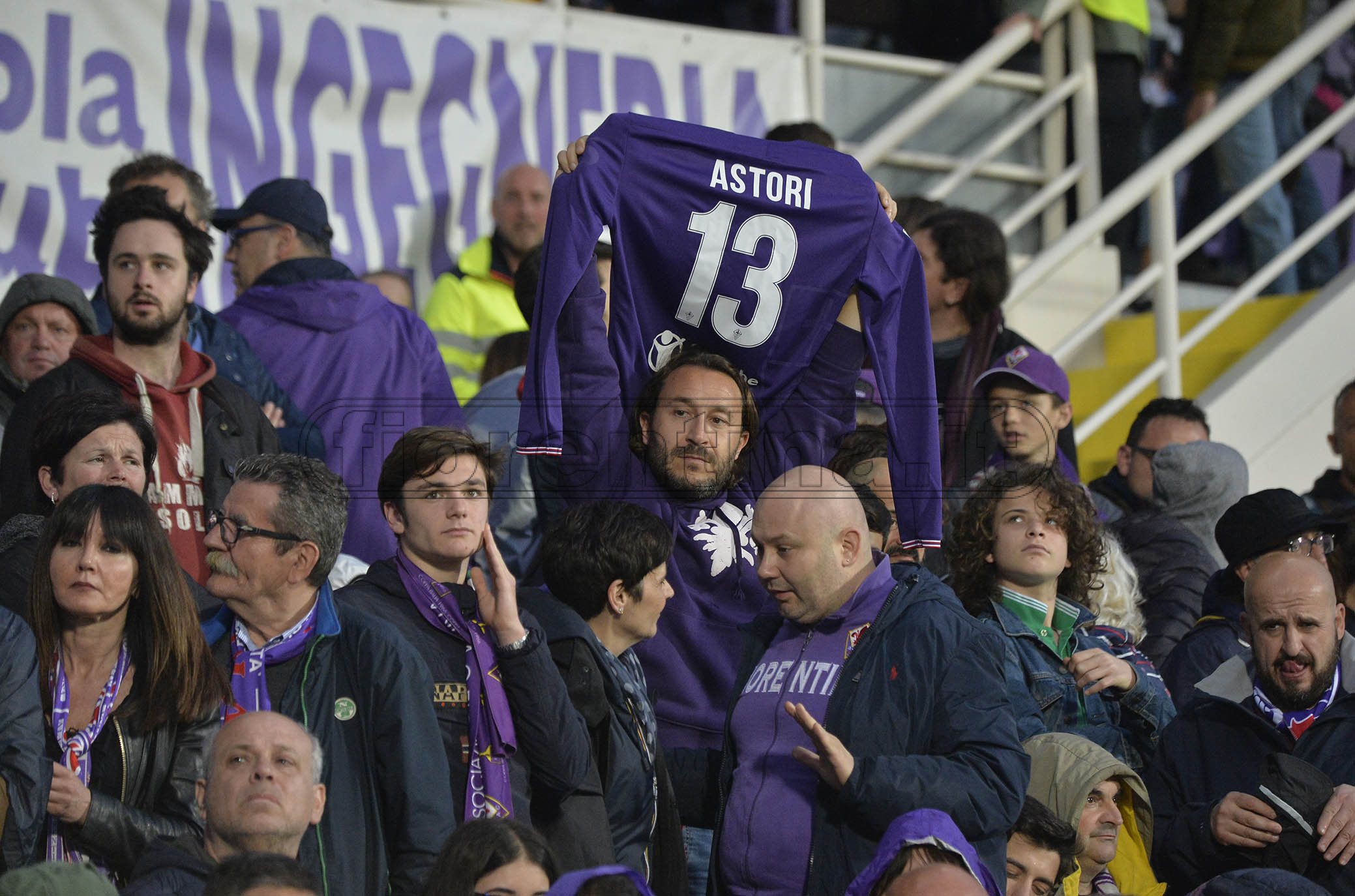 FIORENTINA-GENOA 26-09-2019 TIFOSI DELLA FIORENTINA. GALASSI SILVANO/SILPRESS