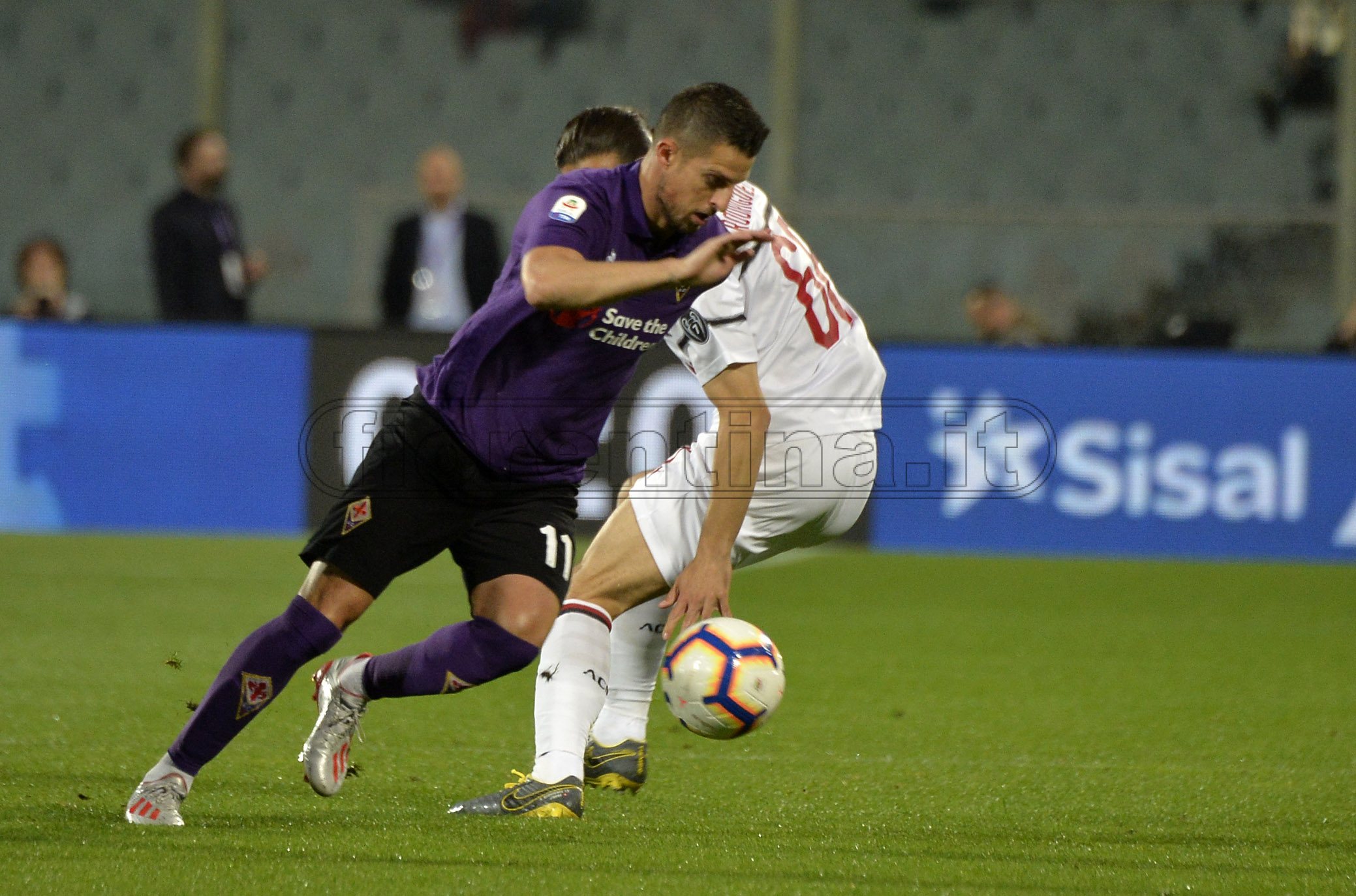 FIORENTINA-MILAN 11-05-2019 KEVIN MIRALLAS. GALASSI SILVANO/SILPRESS