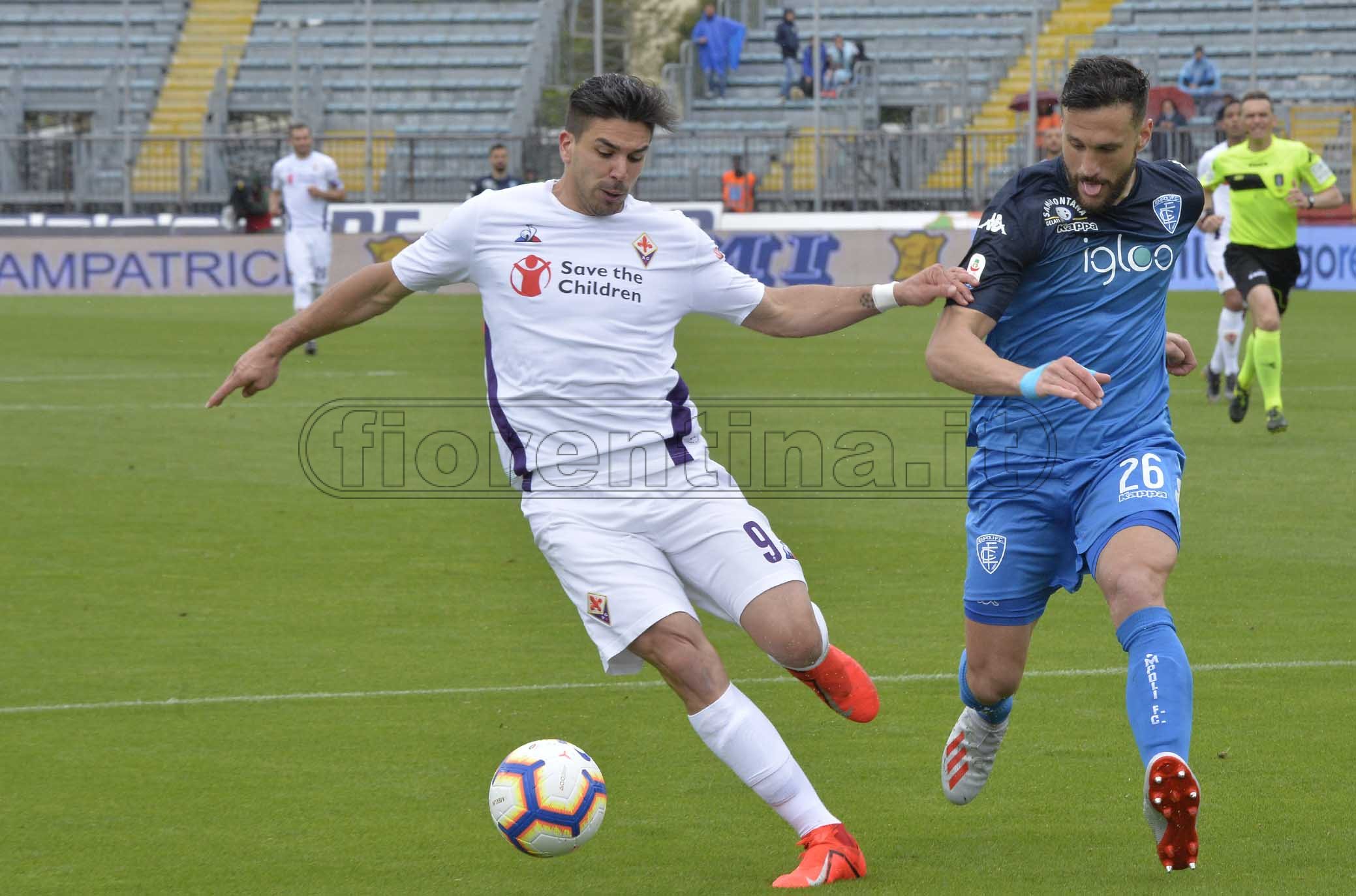 EMPOLI-FIORENTINA 05-05-2019 GIOVANNI SIMEONE E SILVESTRE. GALASSI SILVANO/SILPRESS