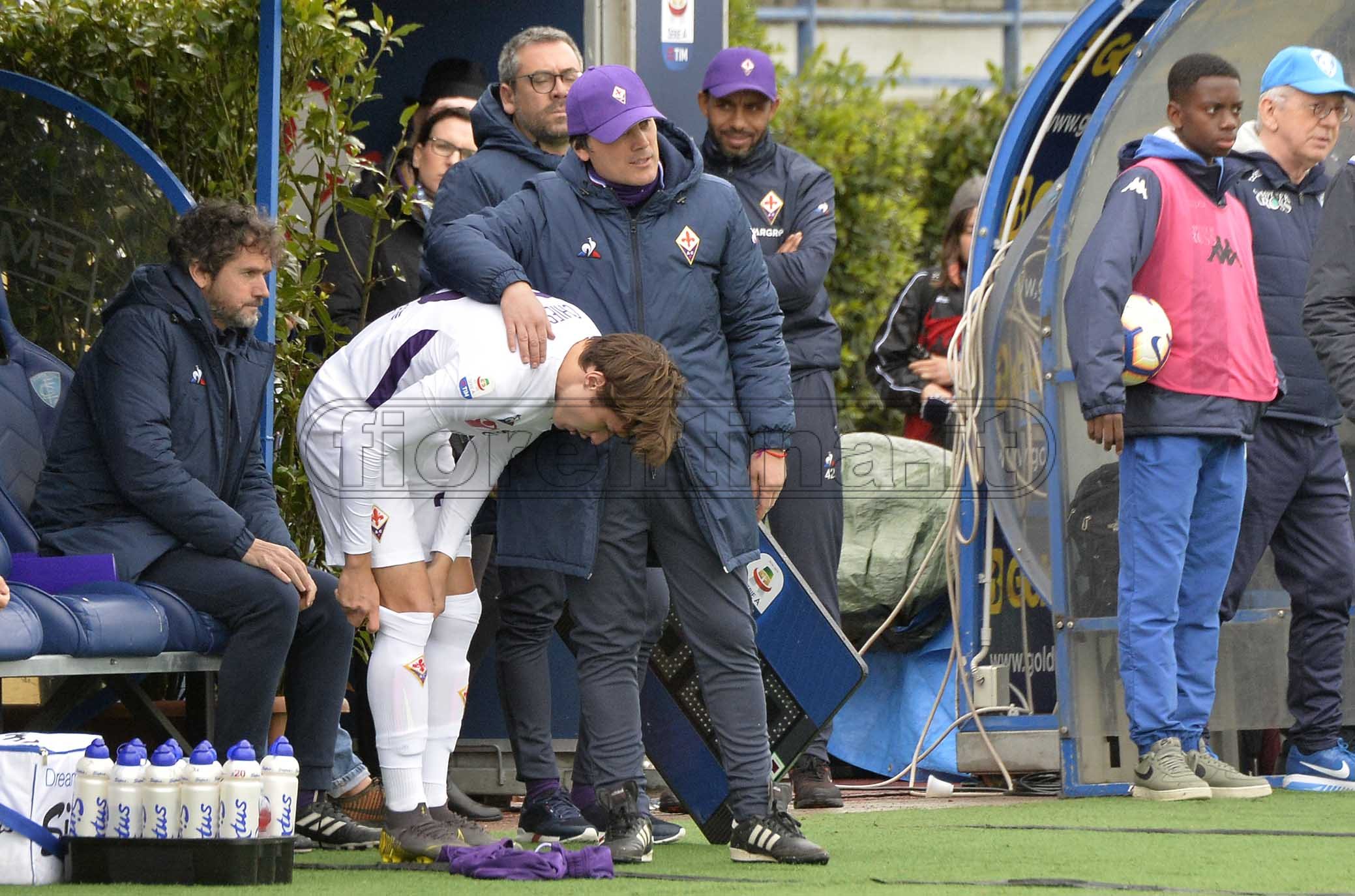 EMPOLI-FIORENTINA 05-05-2019 VINCENZO MONTELLA E FEDERICO CHIESA. GALASSI SILVANO/SILPRESS