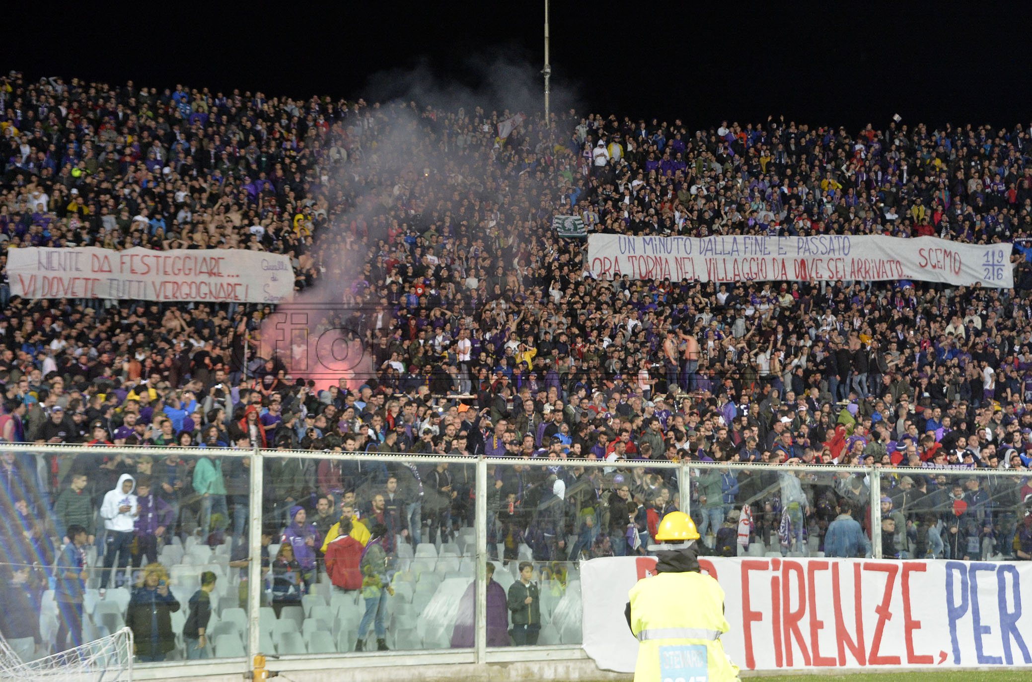 CorSport: 'Una farsa, vergogna Fiorentina'. Una gara indecorosa e i fischi
