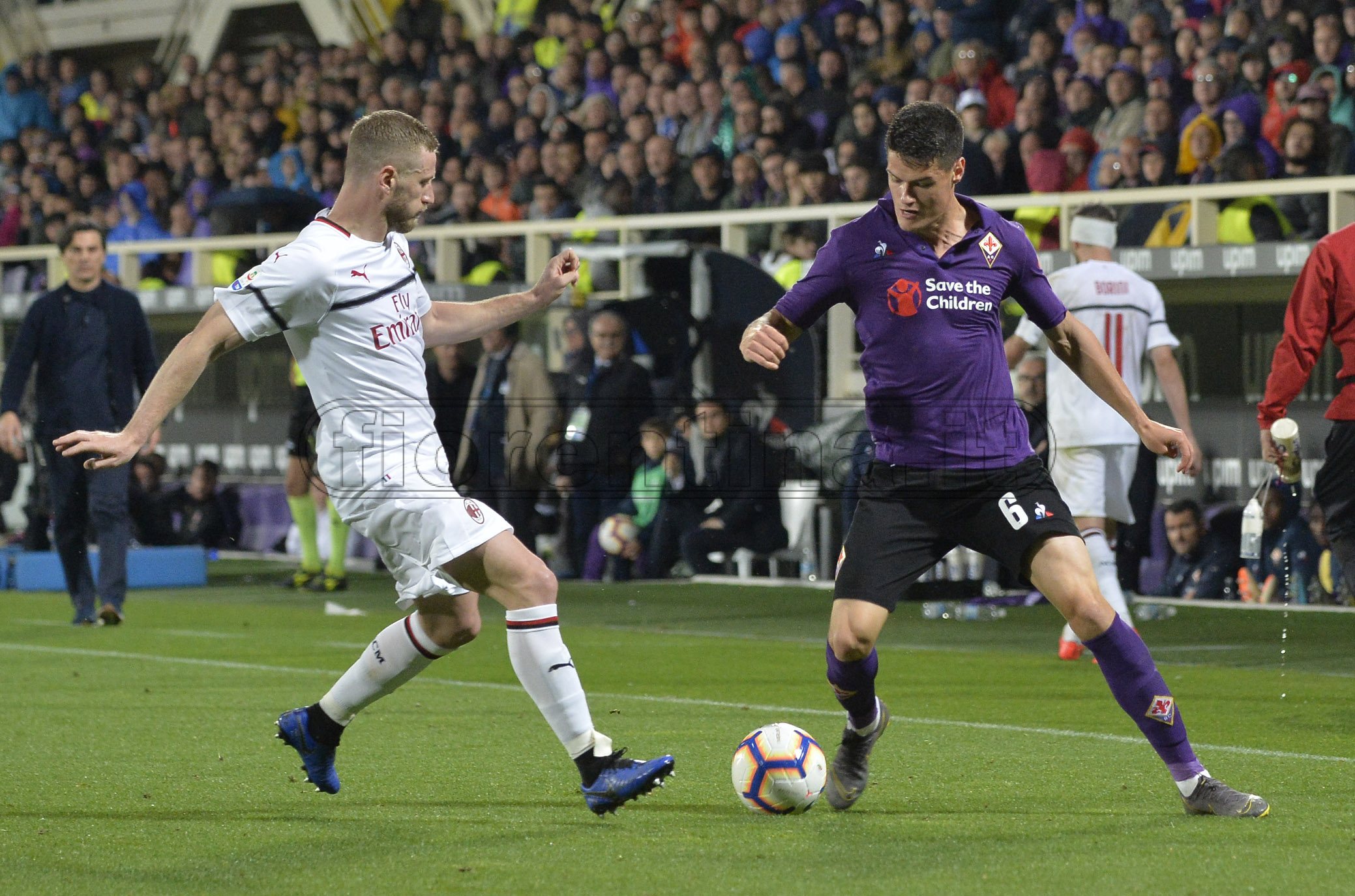 FIORENTINA-MILAN 11-05-2019 NORGAARD CHRISTIAN. GALASSI SILVANO/SILPRESS