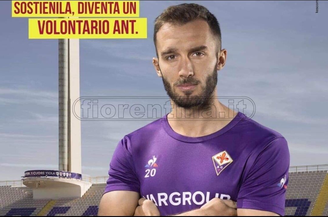 Fiorentina-Milan, un Cuore Viola a sostegno di ANT