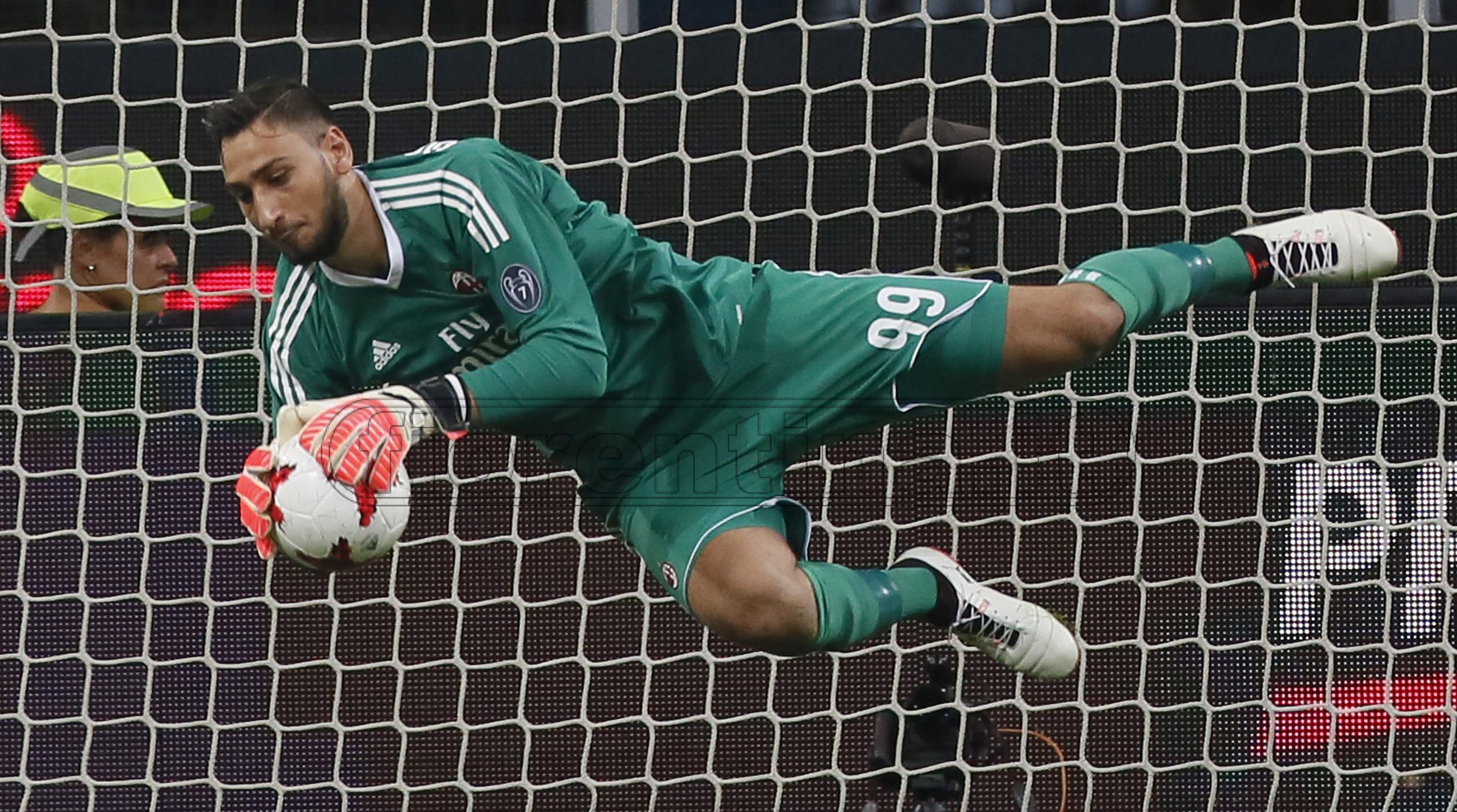 Donnarumma: "Ringrazio Montella e gli faccio un in bocca al lupo per tutto"