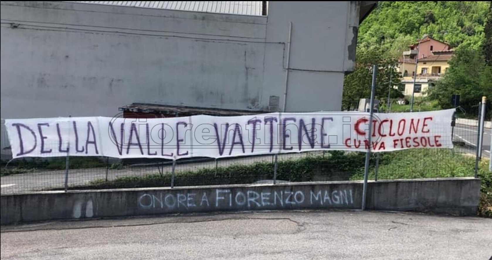 Due striscioni contro i Della Valle...anche al Giro d'Italia