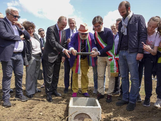 Prima pietra del PalaWanny. Nardella: "Stesso modello dello stadio, le cose si possono fare"
