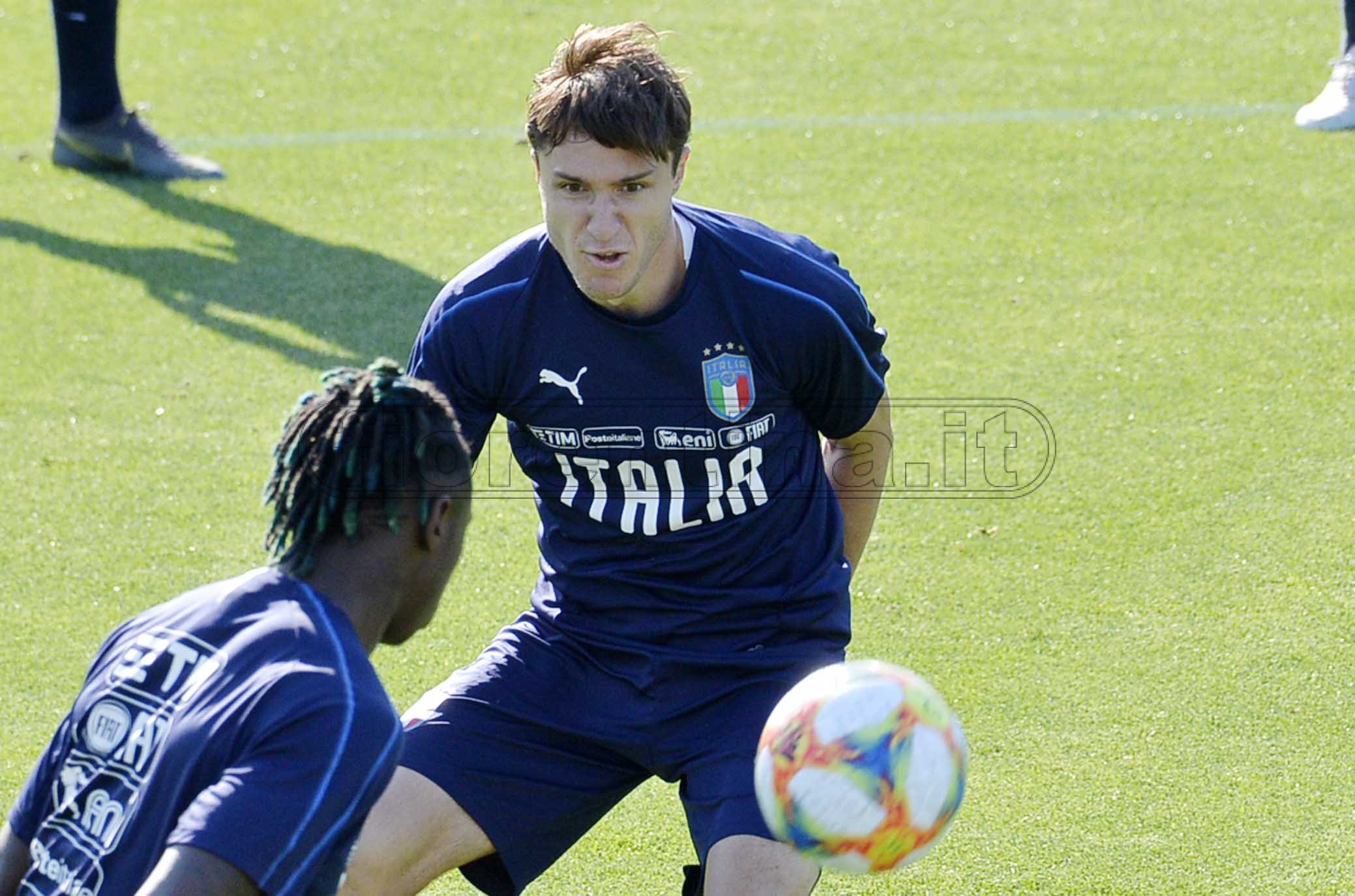 Nazionale, amichevole contro il Bologna Primavera vinta 17-0. Un gol per Chiesa