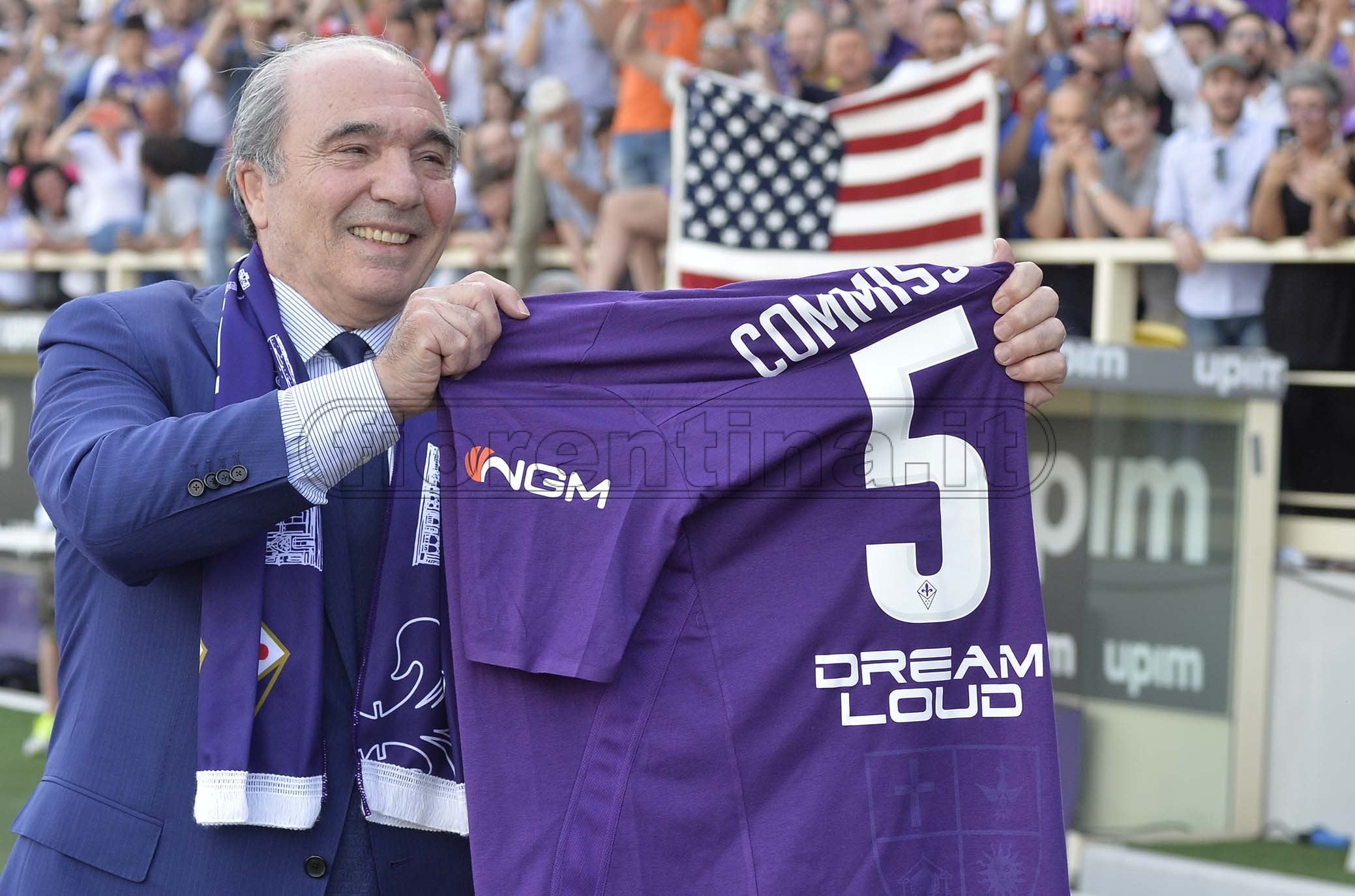 FIORENTINA 07-06-2019 PRESENTAZIONE DI ROCCO COMMISSO AL FRANCHI. GALASSI SILVANO/SILPRESS