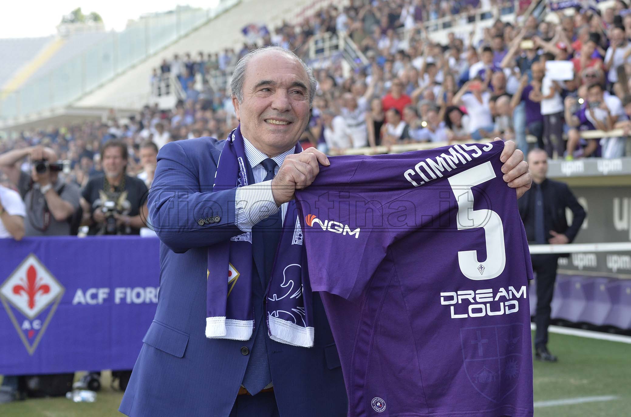 FIORENTINA 07-06-2019 PRESENTAZIONE DI ROCCO COMMISSO AL FRANCHI. GALASSI SILVANO/SILPRESS
