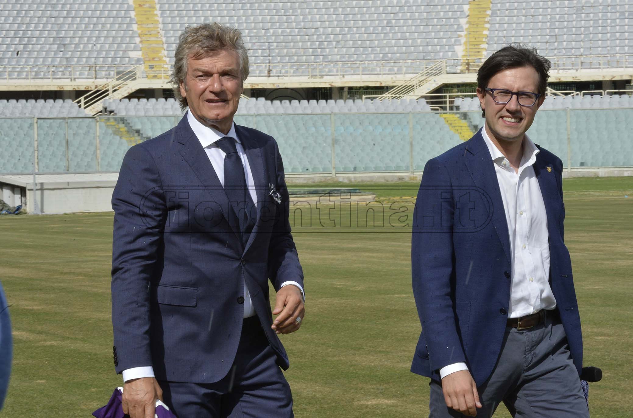 3FIORENTINA 07-06-2019 PRESENTAZIONE DI ROCCO COMMISSO. GIANCARLO ANTOGNONI E DARIO NARDELLA. GALASSI SILVANO/SILPRESS