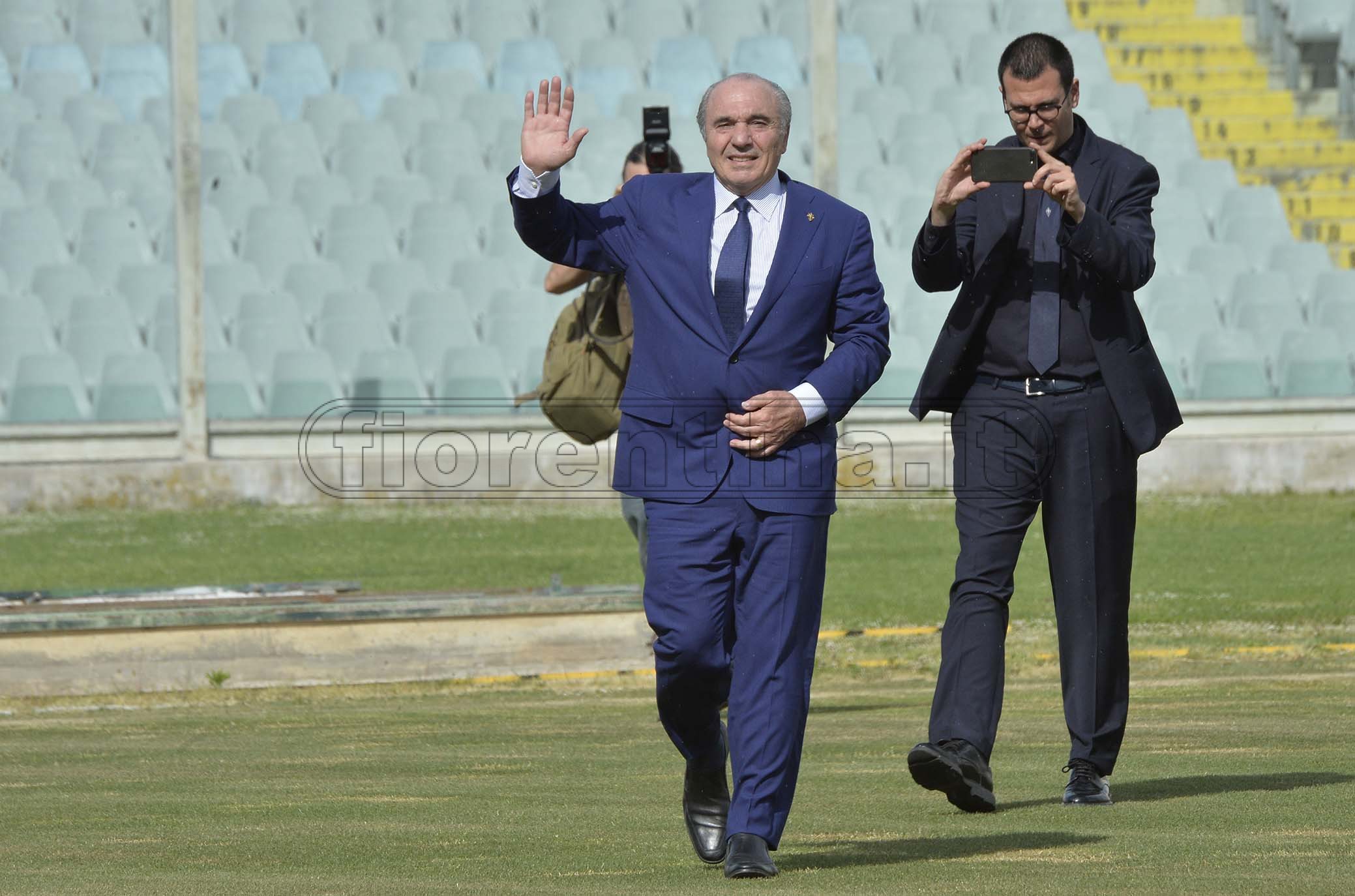 FIORENTINA 07-06-2019 PRESENTAZIONE DI ROCCO COMMISSO AL FRANCHI. GALASSI SILVANO/SILPRESS
