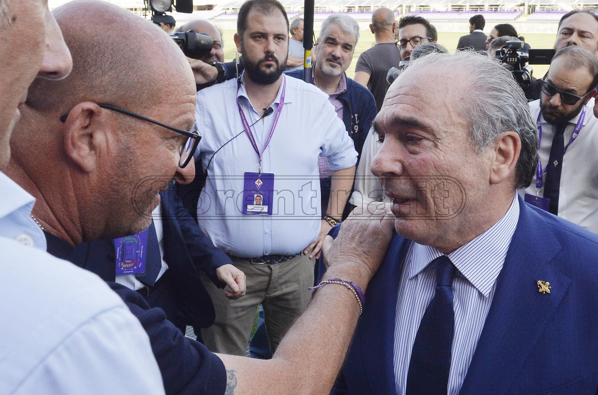 FIORENTINA 07-06-2019 PRESENTAZIONE DI ROCCO COMMISSO AL FRANCHI. GALASSI SILVANO/SILPRESS