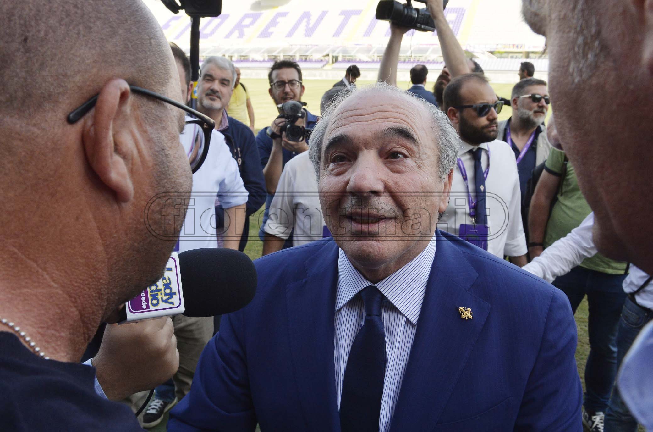 FIORENTINA 07-06-2019 PRESENTAZIONE DI ROCCO COMMISSO AL FRANCHI. GALASSI SILVANO/SILPRESS