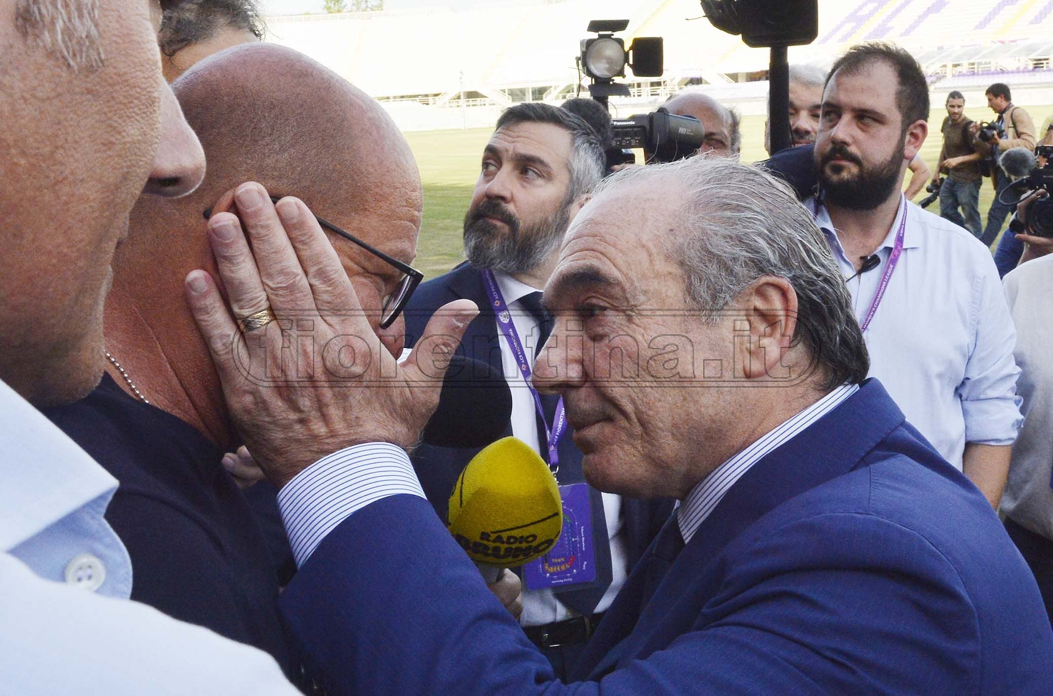 FIORENTINA 07-06-2019 PRESENTAZIONE DI ROCCO COMMISSO AL FRANCHI. GALASSI SILVANO/SILPRESS