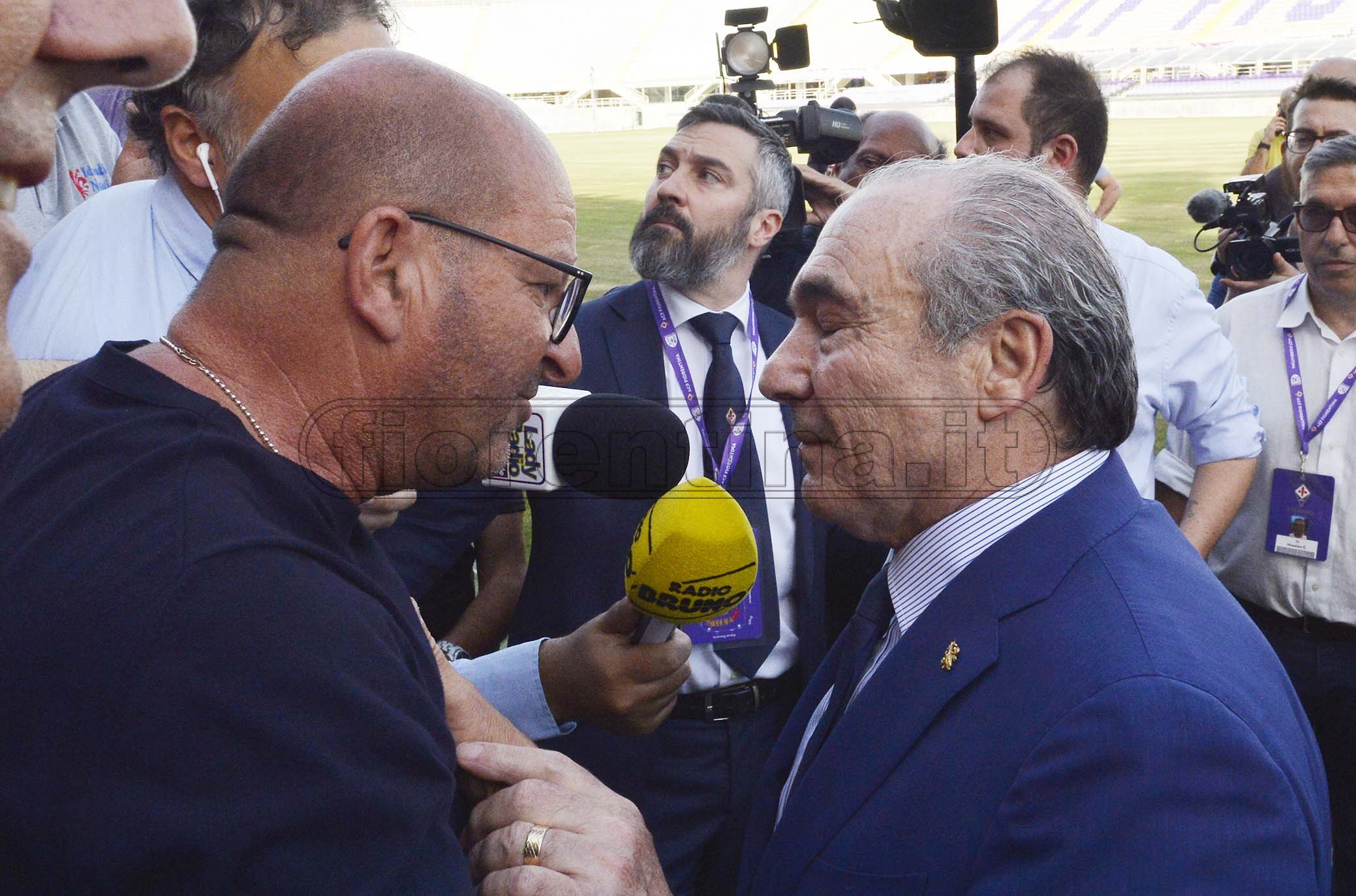 FIORENTINA 07-06-2019 PRESENTAZIONE DI ROCCO COMMISSO AL FRANCHI. GALASSI SILVANO/SILPRESS