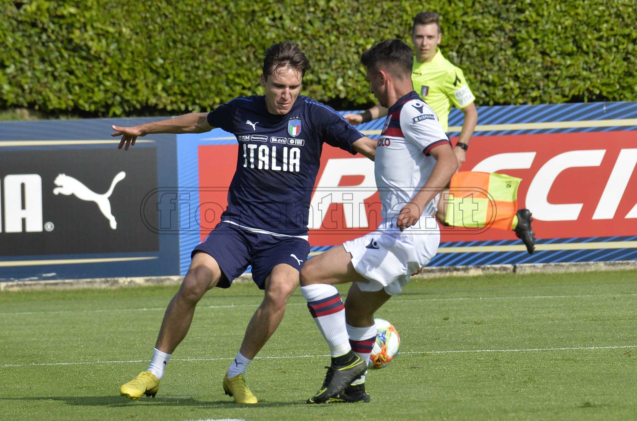 Domani la Bosnia per l’Italia. Possibile che rifiati uno Federico Chiesa e Insigne