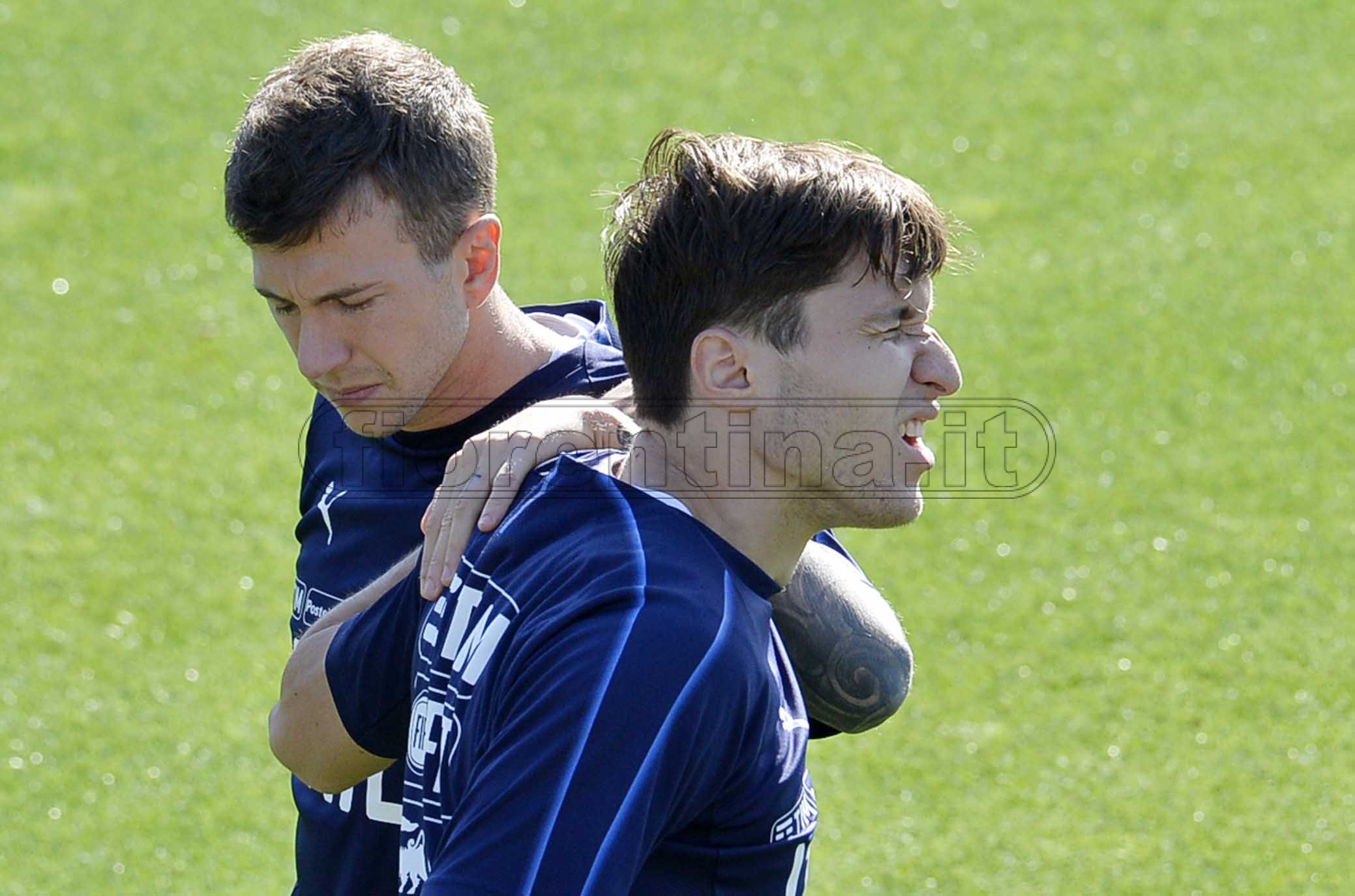 COVERCIANO 03-06-2019 RITIRO DELLA NAZIONALE. FEDERICO CHIESA E FEDERICO BERNARDESCHI. GALASSI SILVANO/SILPRESS