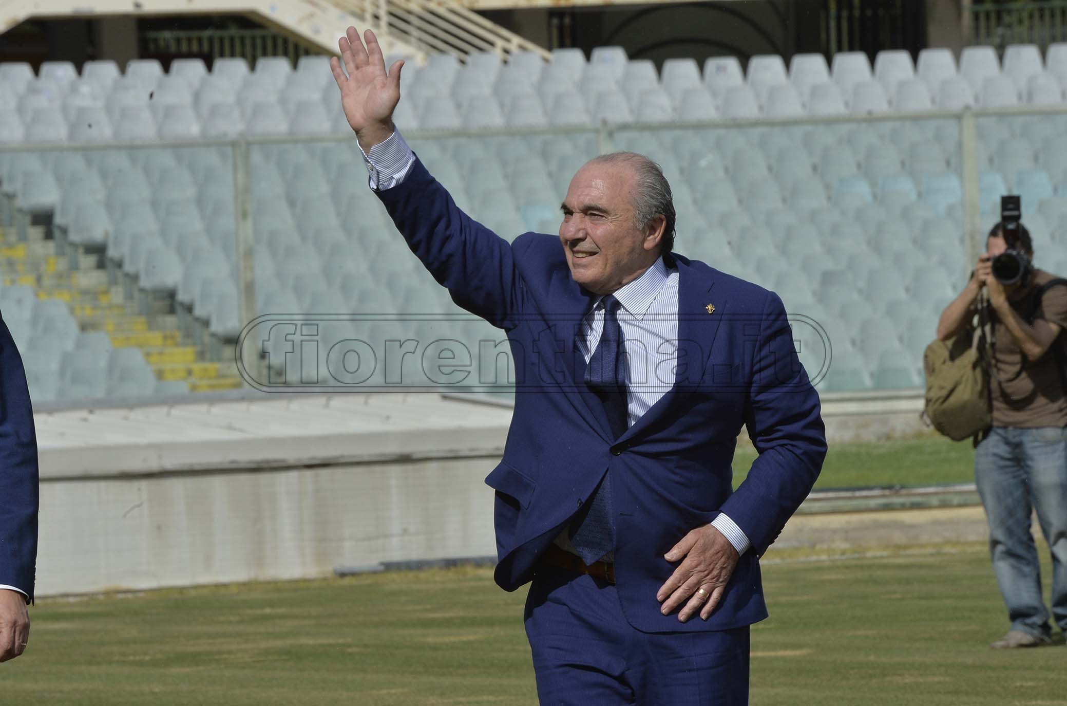 FIORENTINA 07-06-2019 PRESENTAZIONE DI ROCCO COMMISSO AL FRANCHI. GALASSI SILVANO/SILPRESS