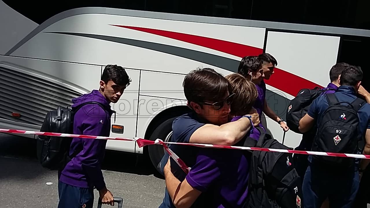 La Primavera torna a Firenze dopo l'uscita dai playoff (FOTO e VIDEO VI.IT)