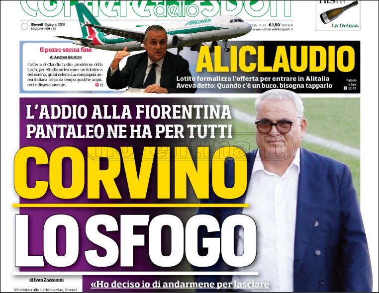 Quotidiani: la prima pagina di Qs, Stadio, Gazzetta, Corriere dello Sport, Tuttosport
