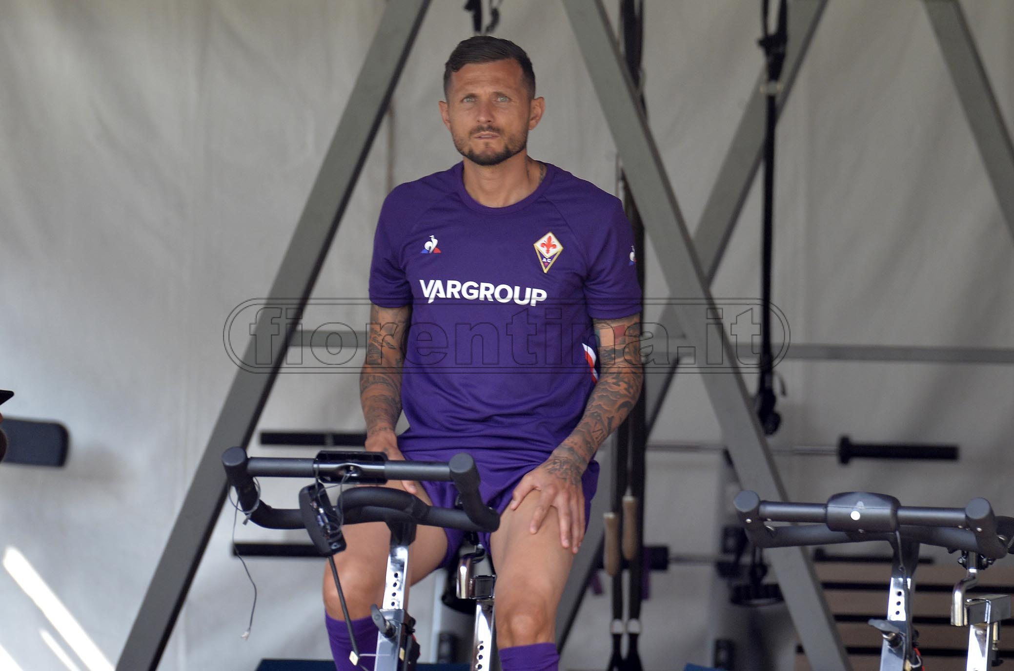 FIORENTINA 13-07-2019 RITIRO DI MOENA. CYRIL THEREAU. GALASSI SILVANO/SILPRESS
