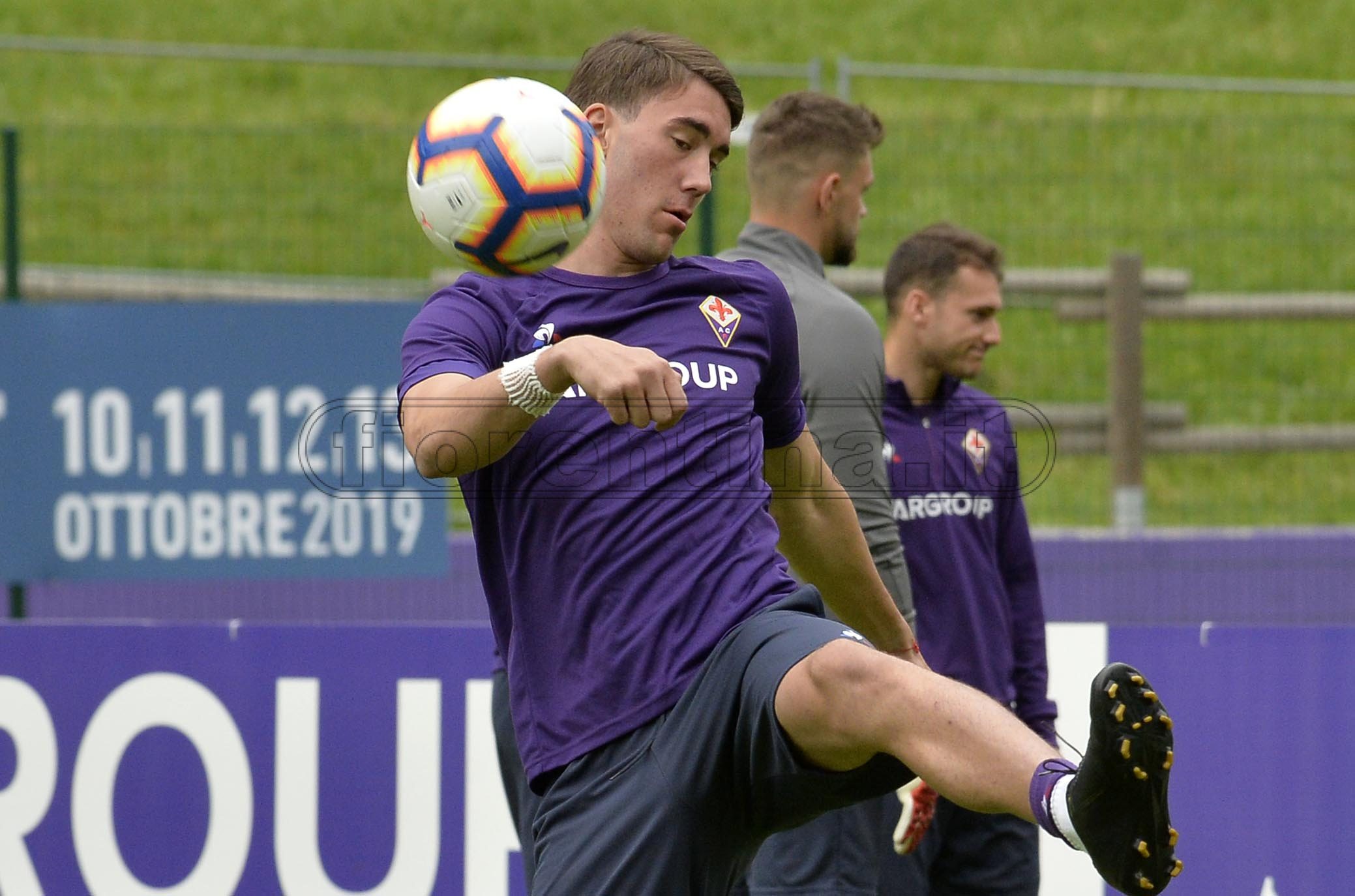 Dusan Vlahovic: sui social tutta la felicità per il gol siglato al Benfica nella ICC