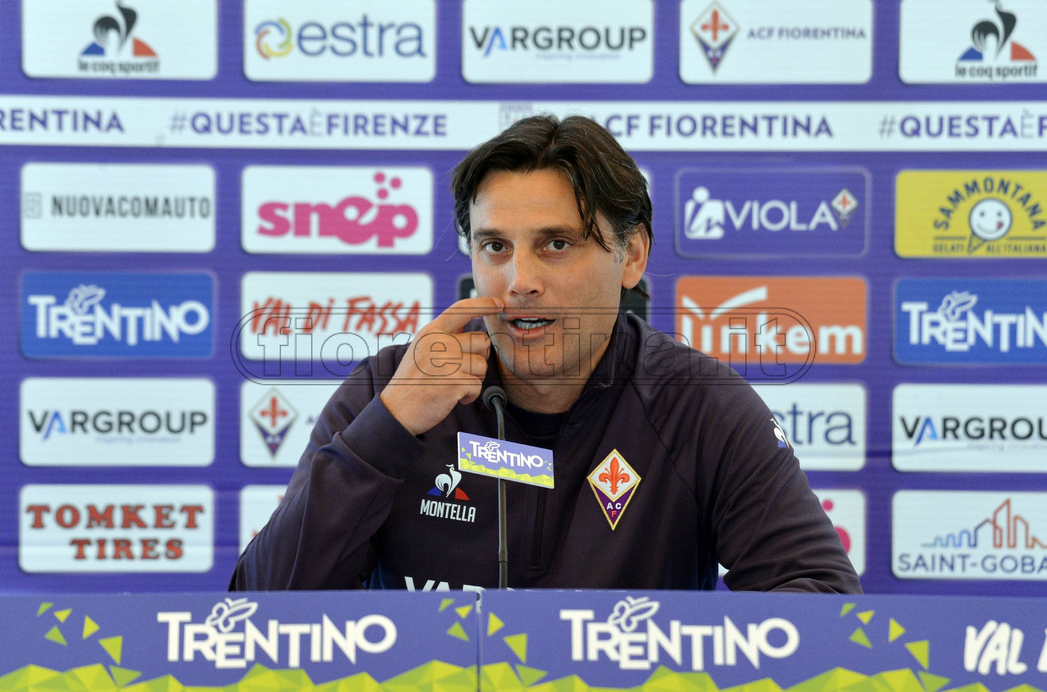 Montella: "Vogliamo tornare protagonisti, ma ci vorrà tempo e pazienza"